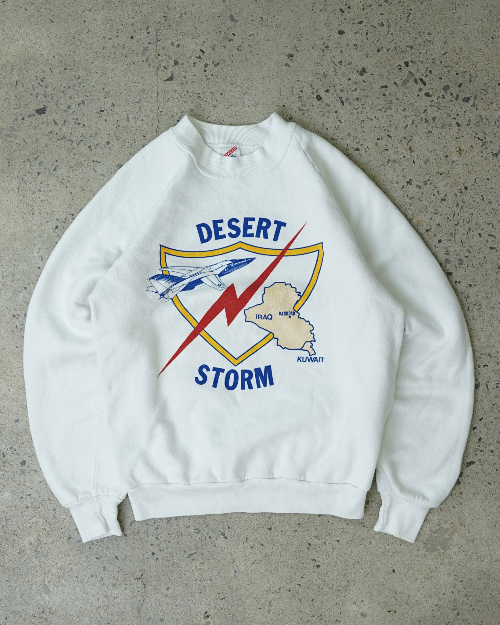 desert storm crewneck