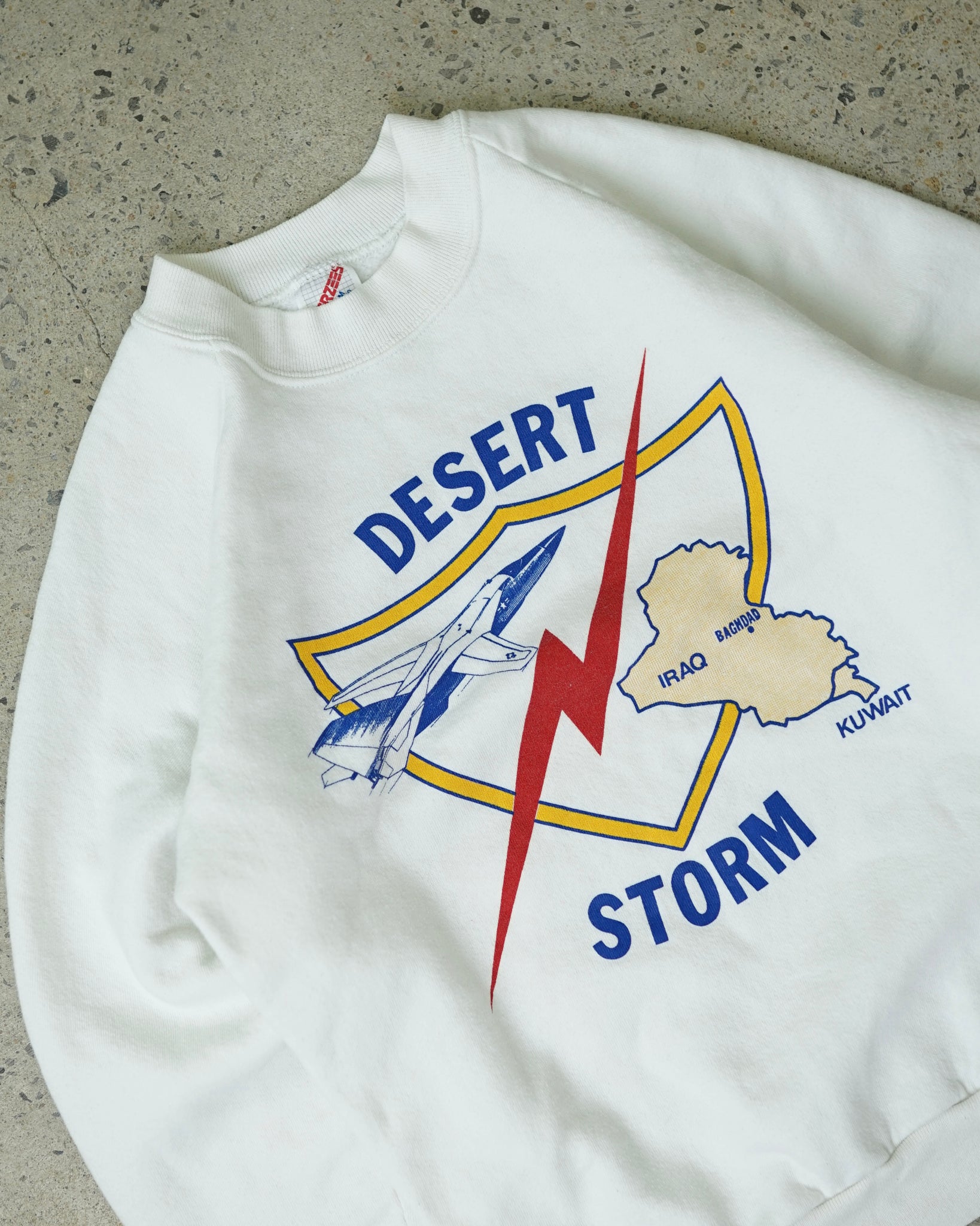 desert storm crewneck