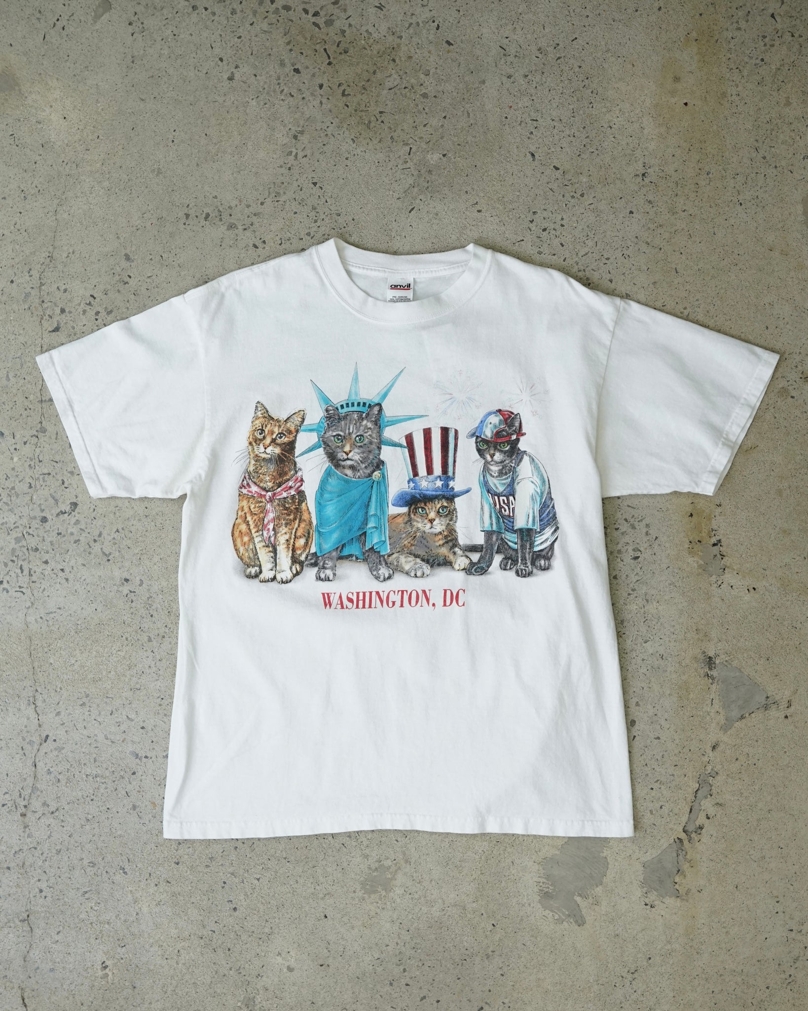 cats washington dc t-shirt