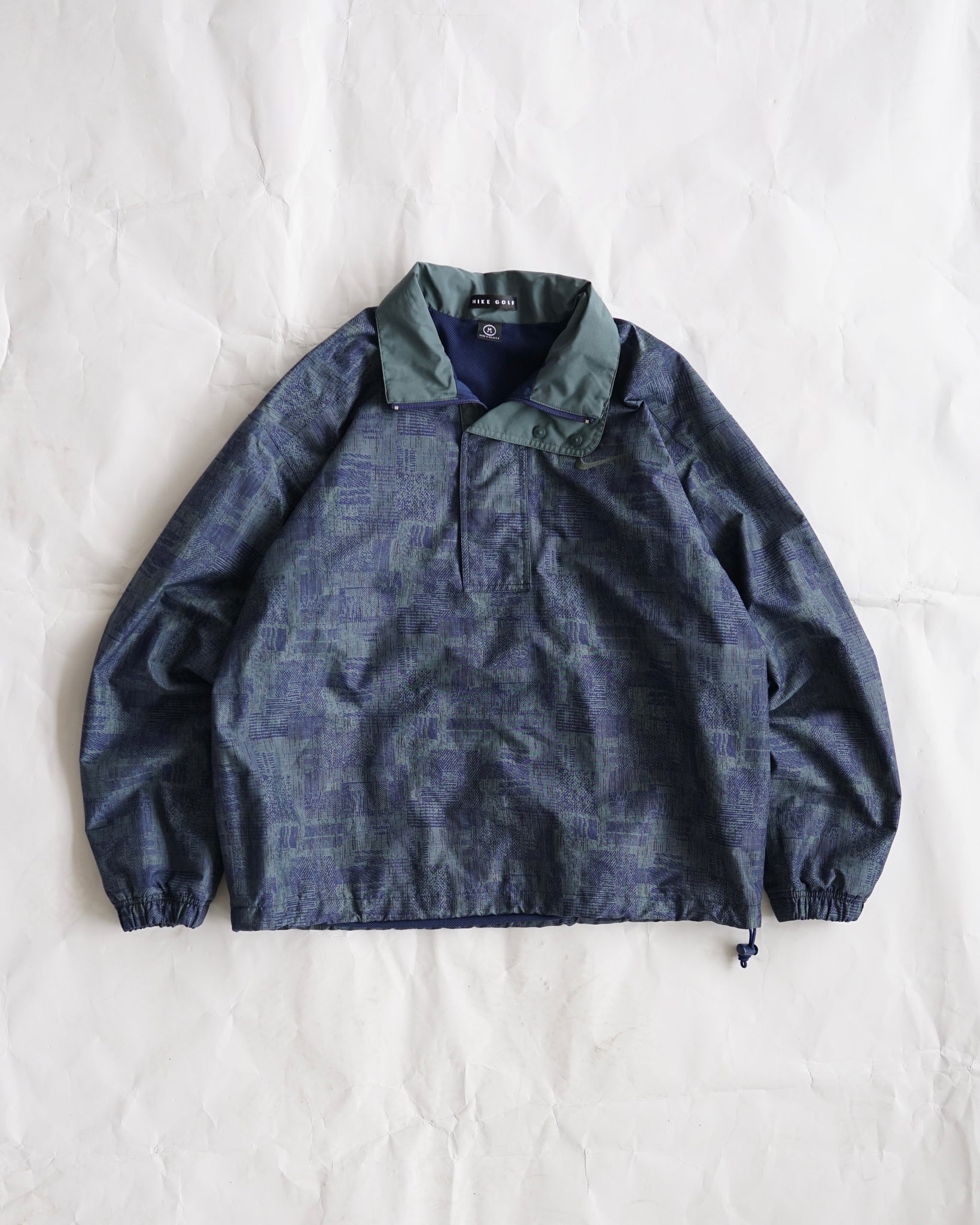 nike golf 1/3 zip windbreaker