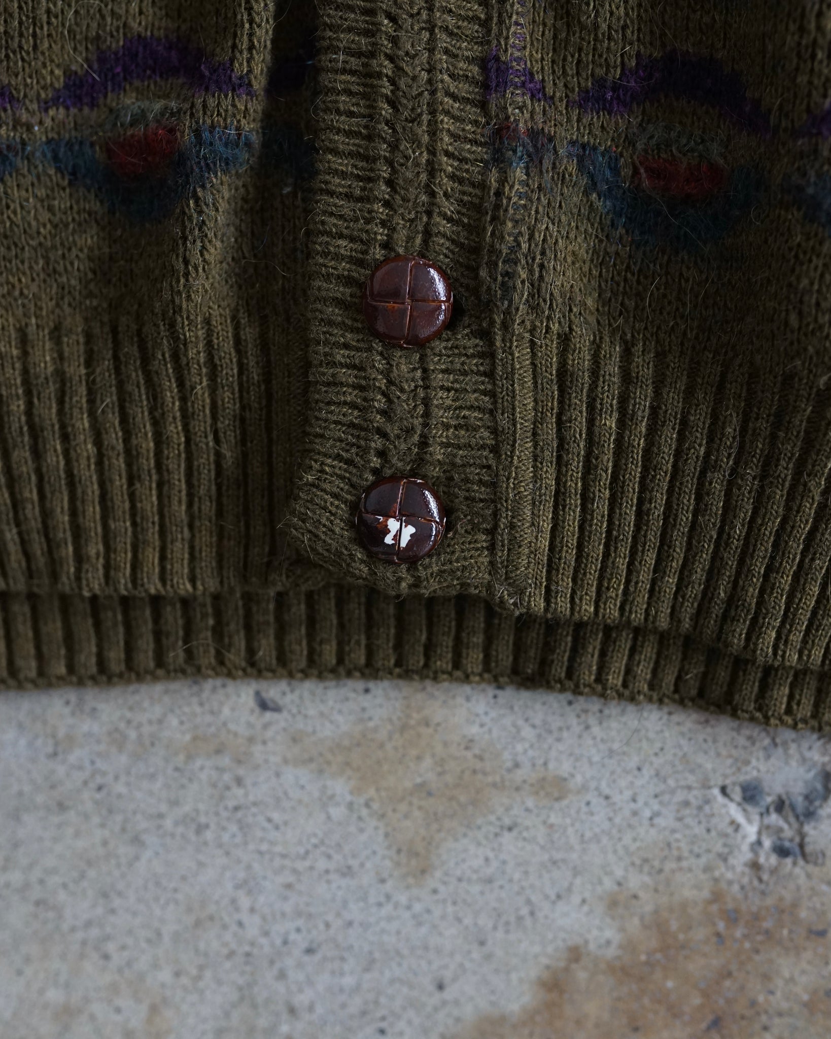 lyle and scott club knit cardigan