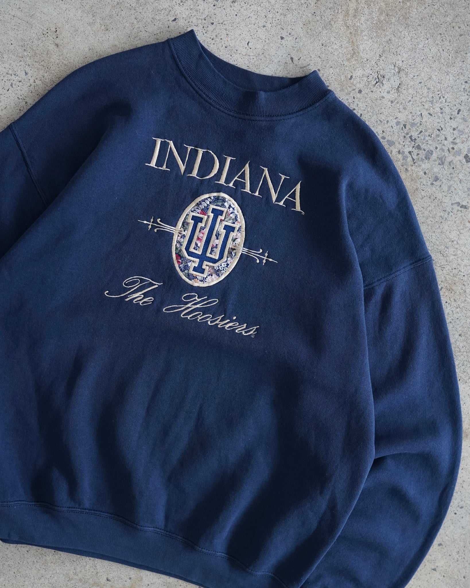 indiana hoosiers university crewneck