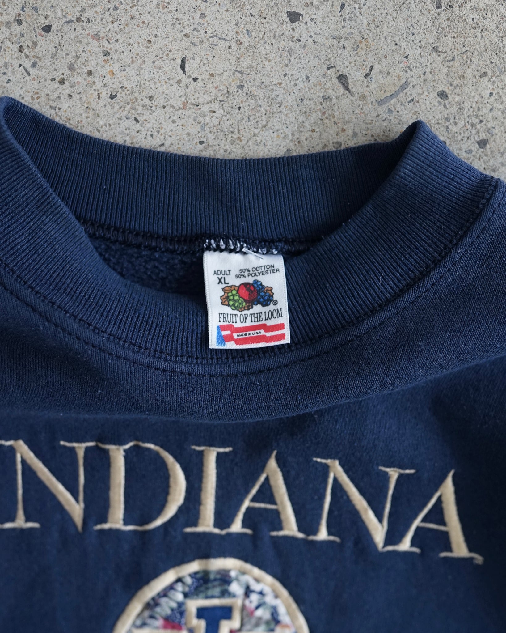 indiana hoosiers university crewneck