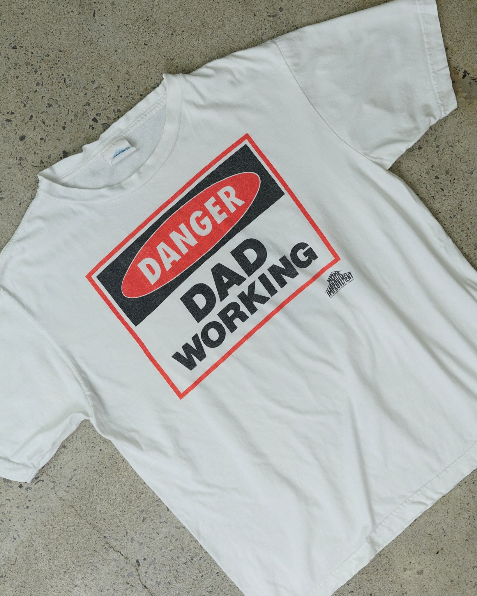 dad working warning t-shirt