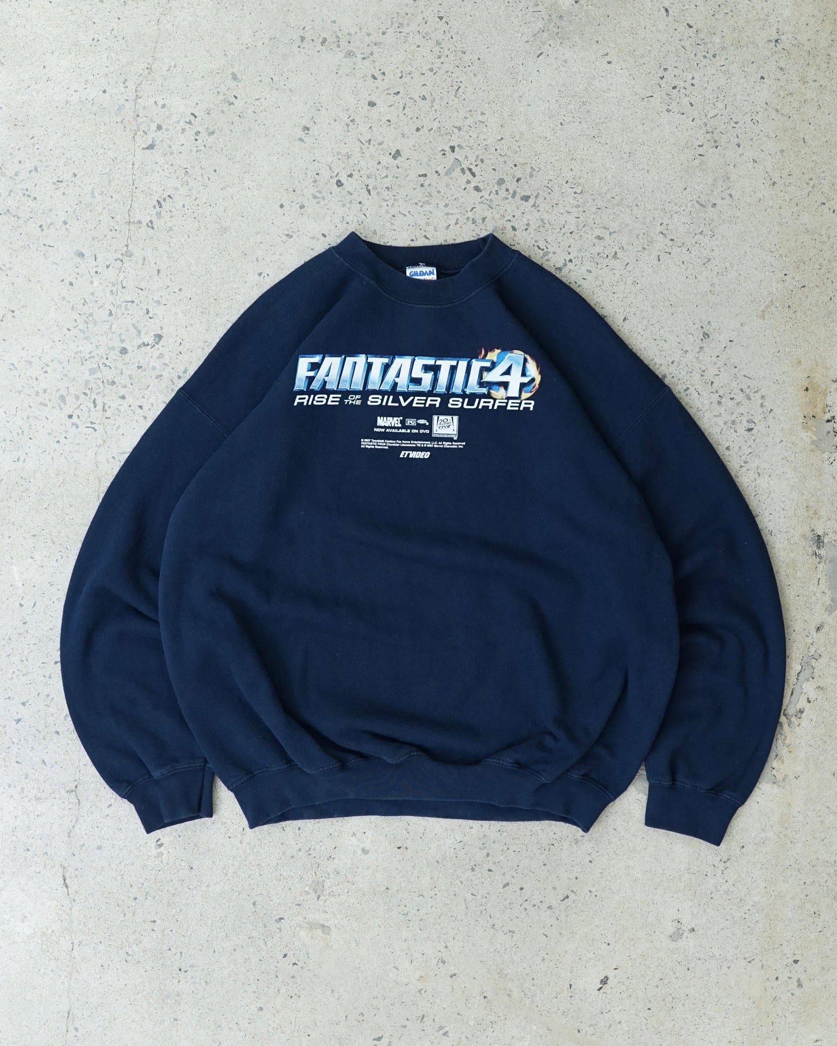 fantastic 4 rise of the silver surfer crewneck