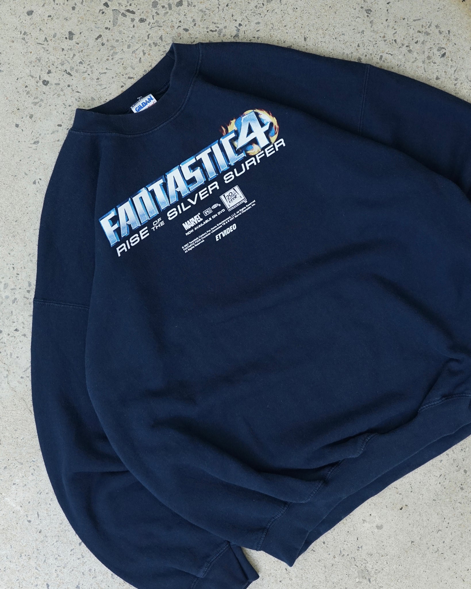 fantastic 4 rise of the silver surfer crewneck