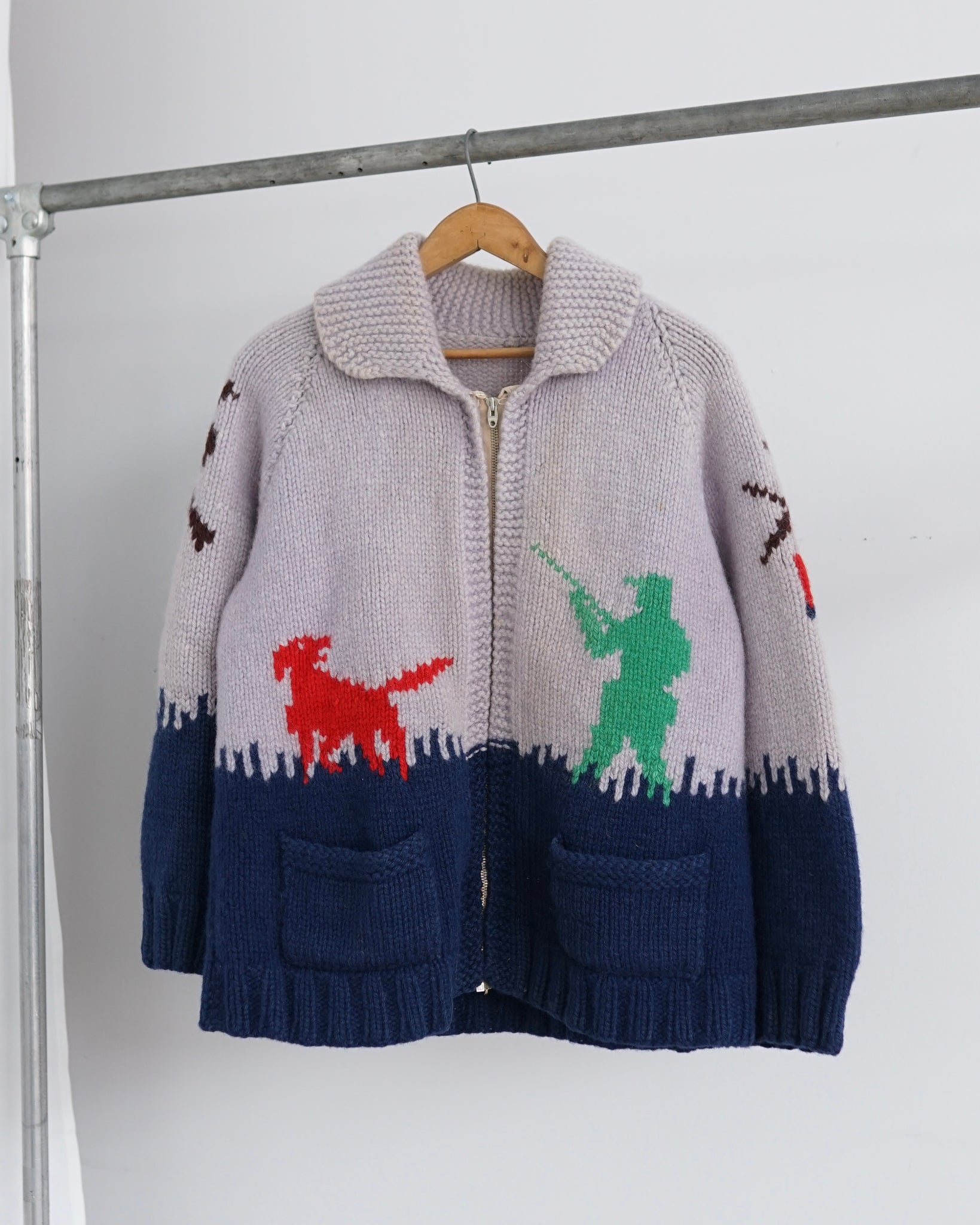 hunting knit cowichan