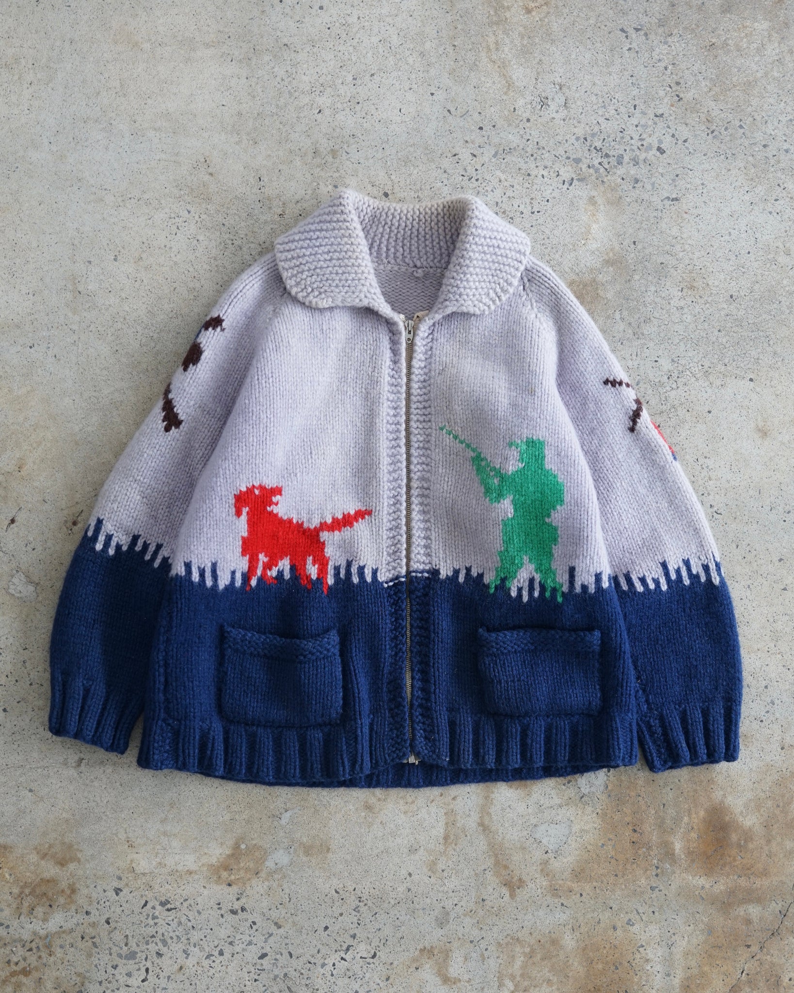 hunting knit cowichan