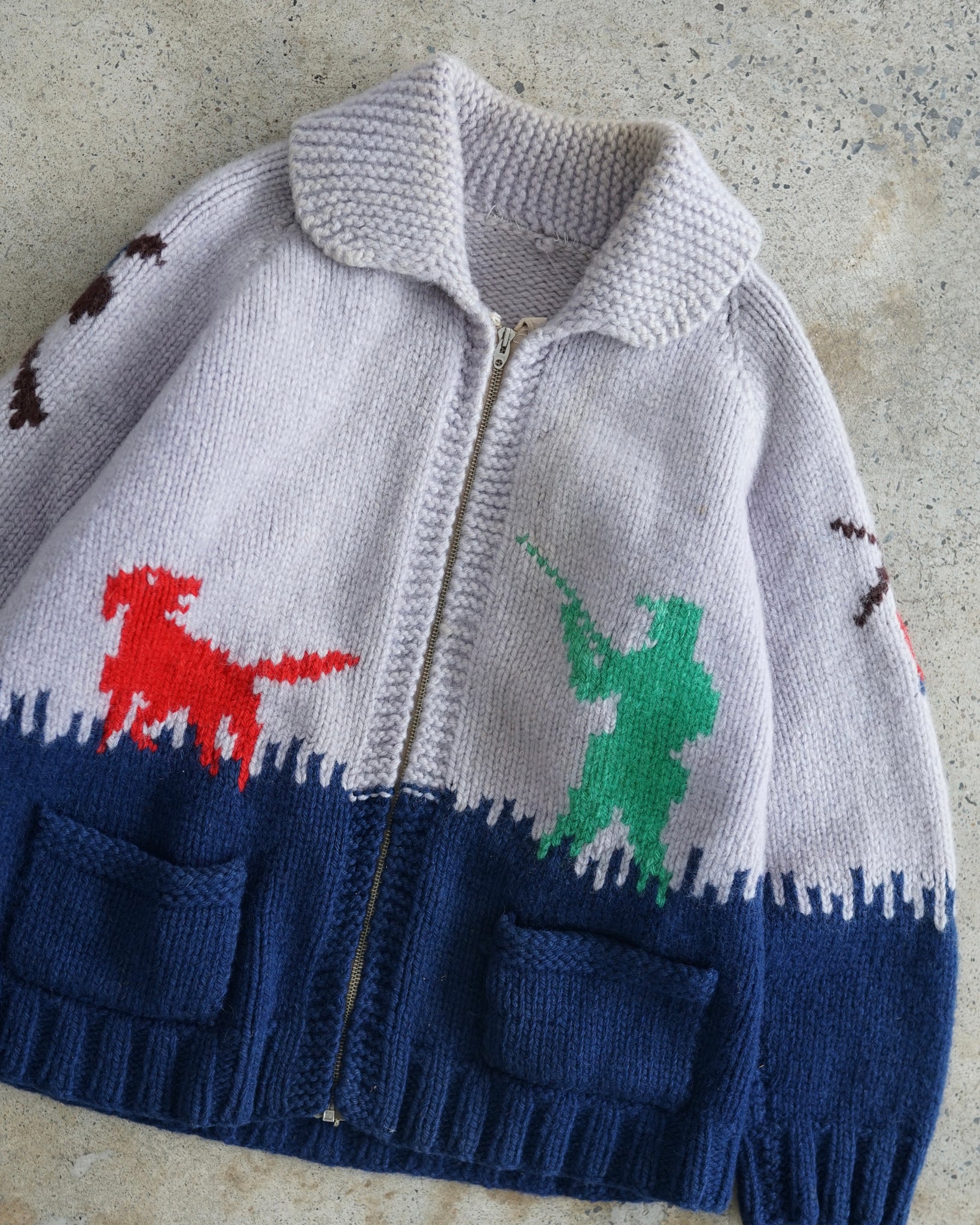 hunting knit cowichan