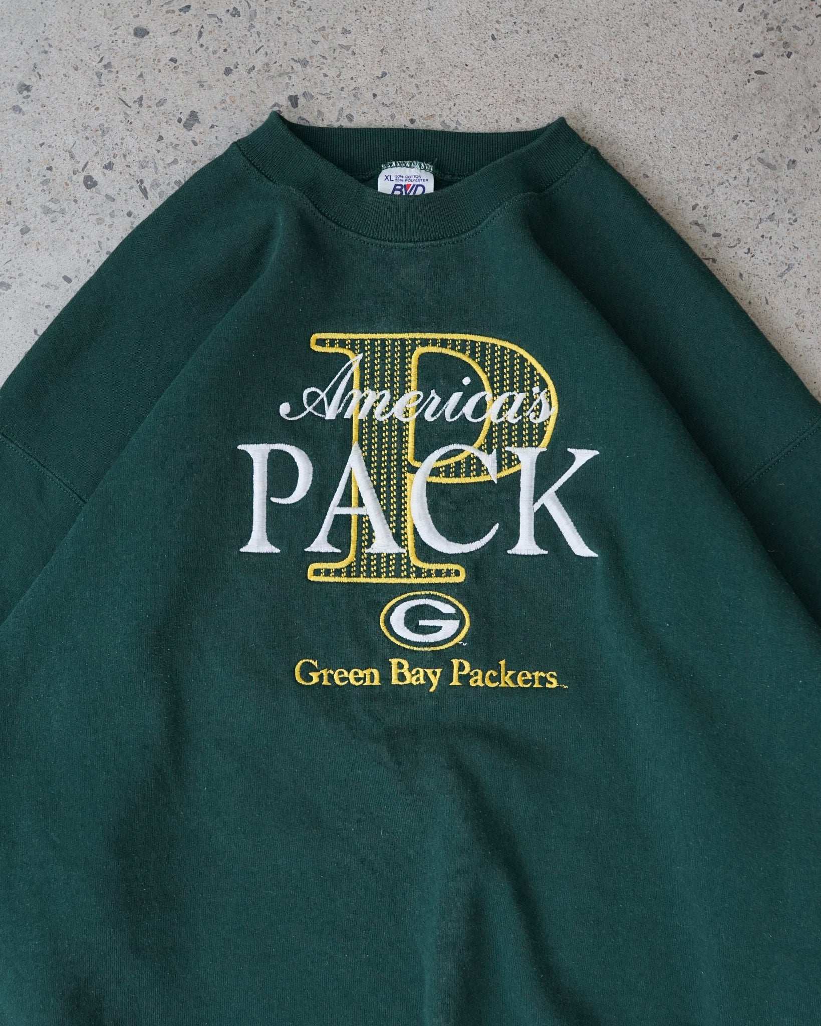 green bay packers crewneck