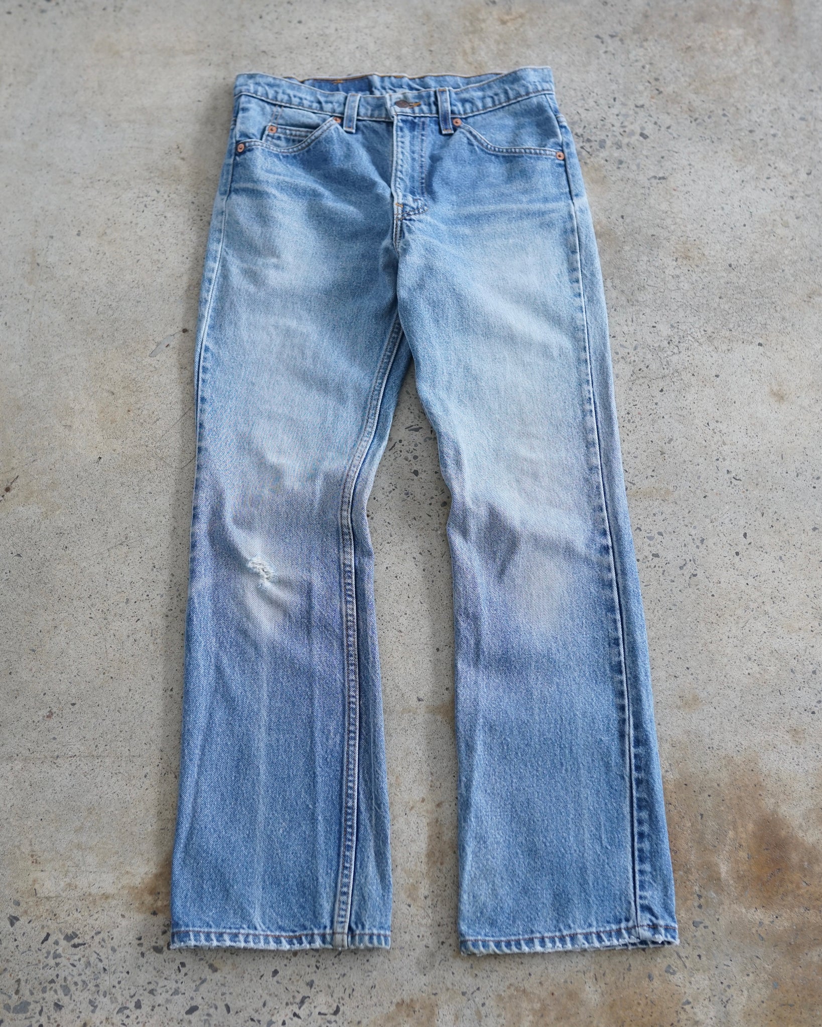 levi's 517 orange tab jeans