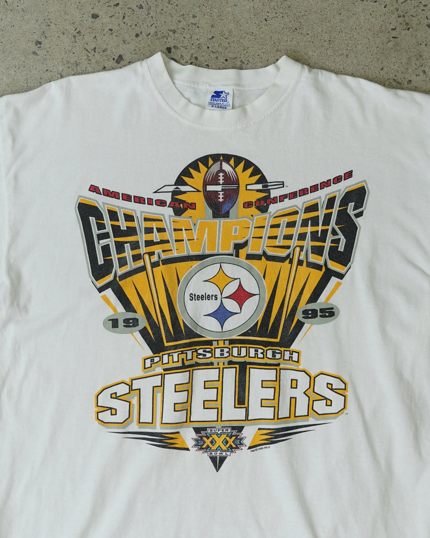 pittsburgh steelers super bowl champion 1995 t-shirt