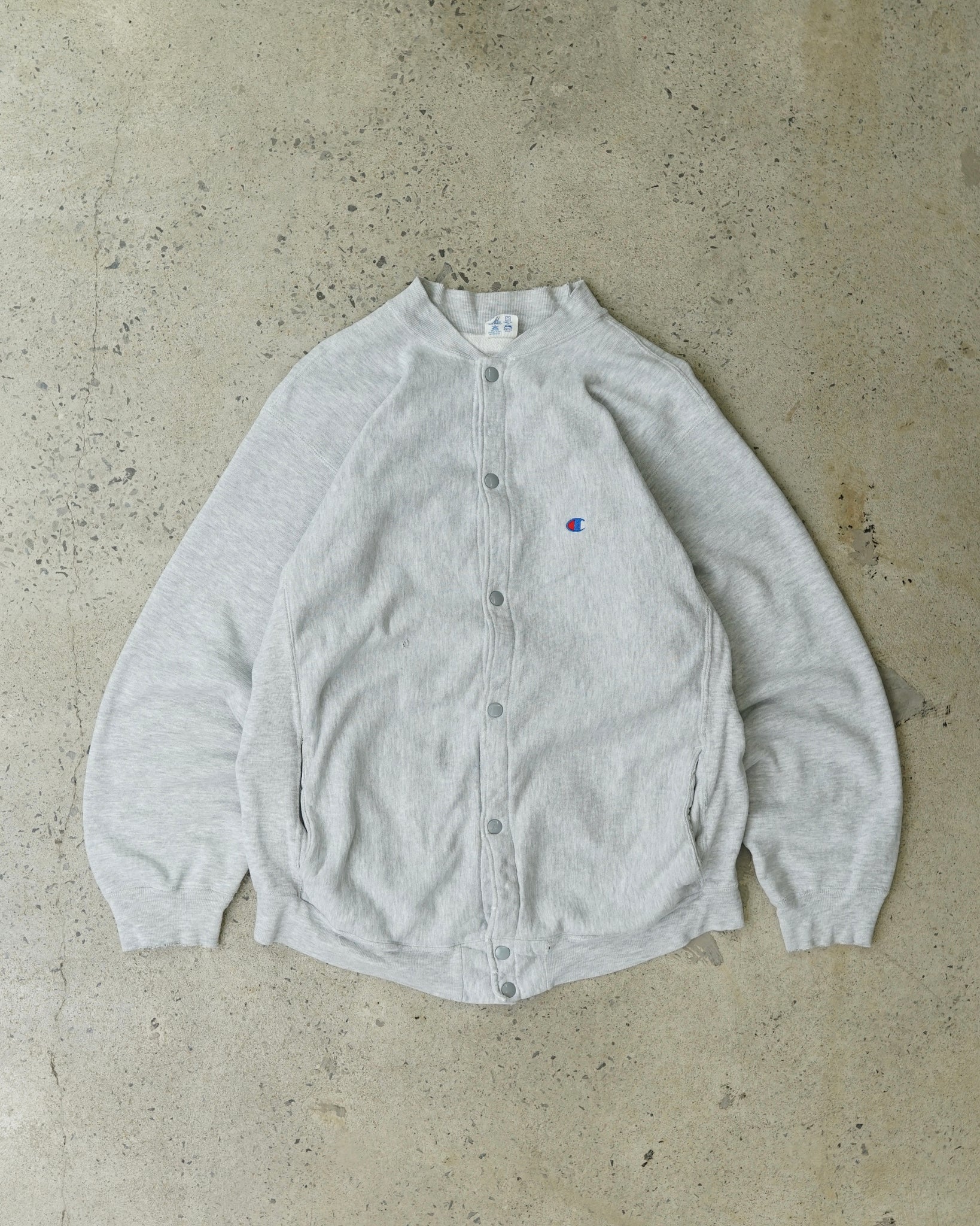 champion reverse weave warmup cardigan