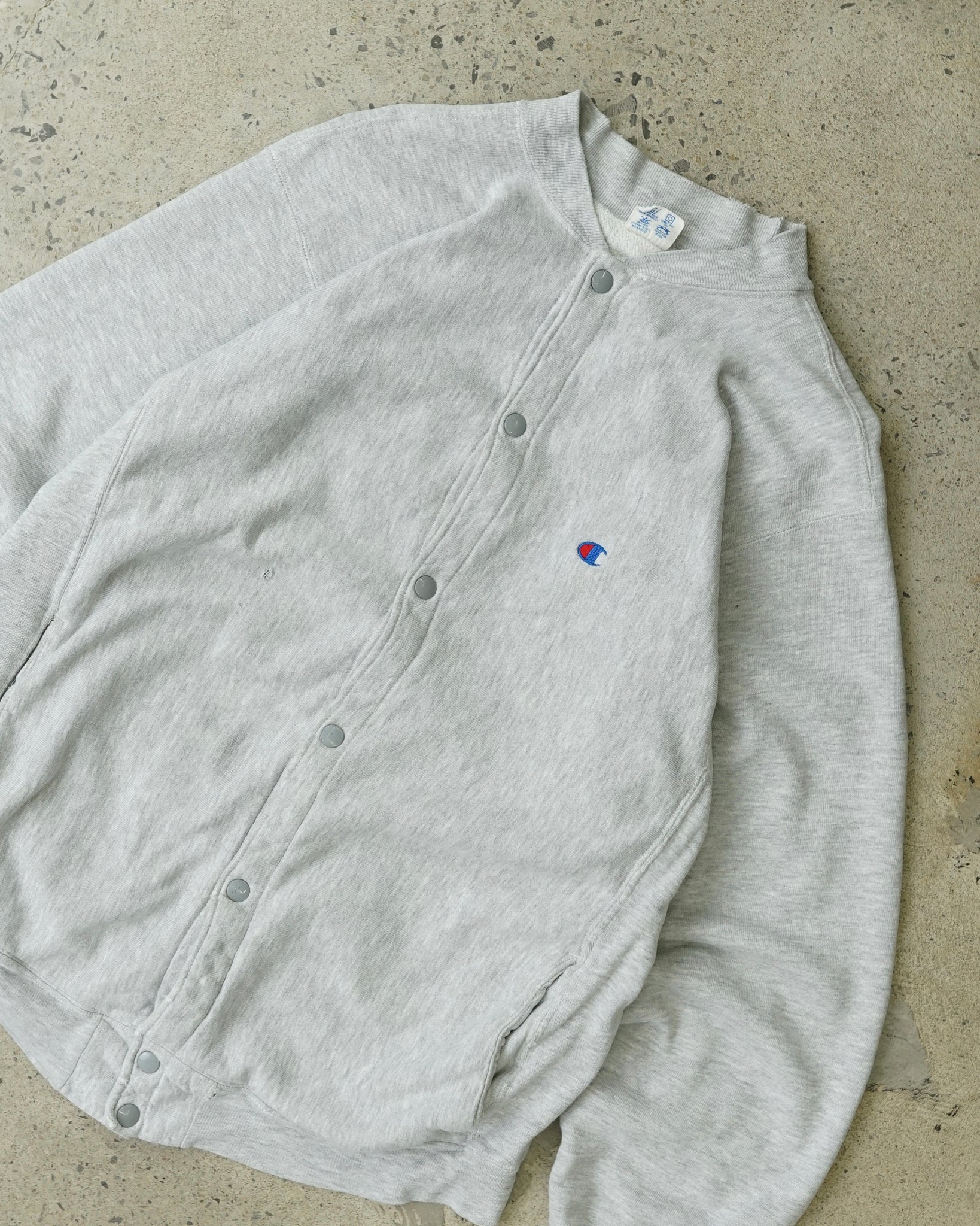 champion reverse weave warmup cardigan