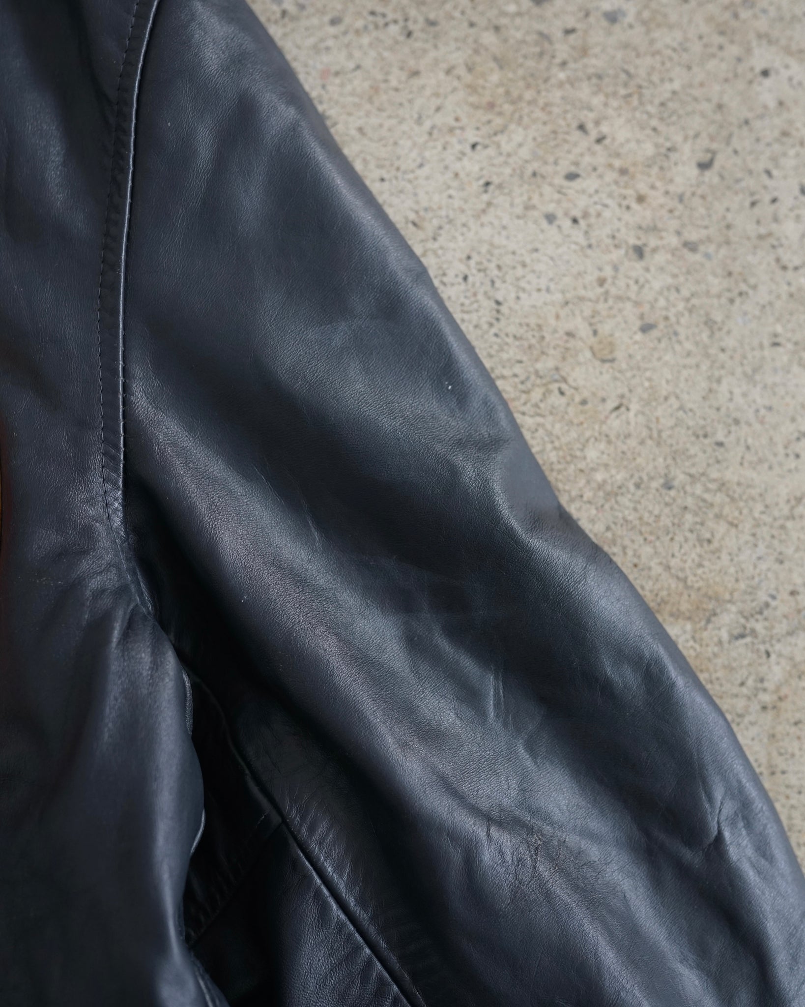 queen's p.h.e leather jacket