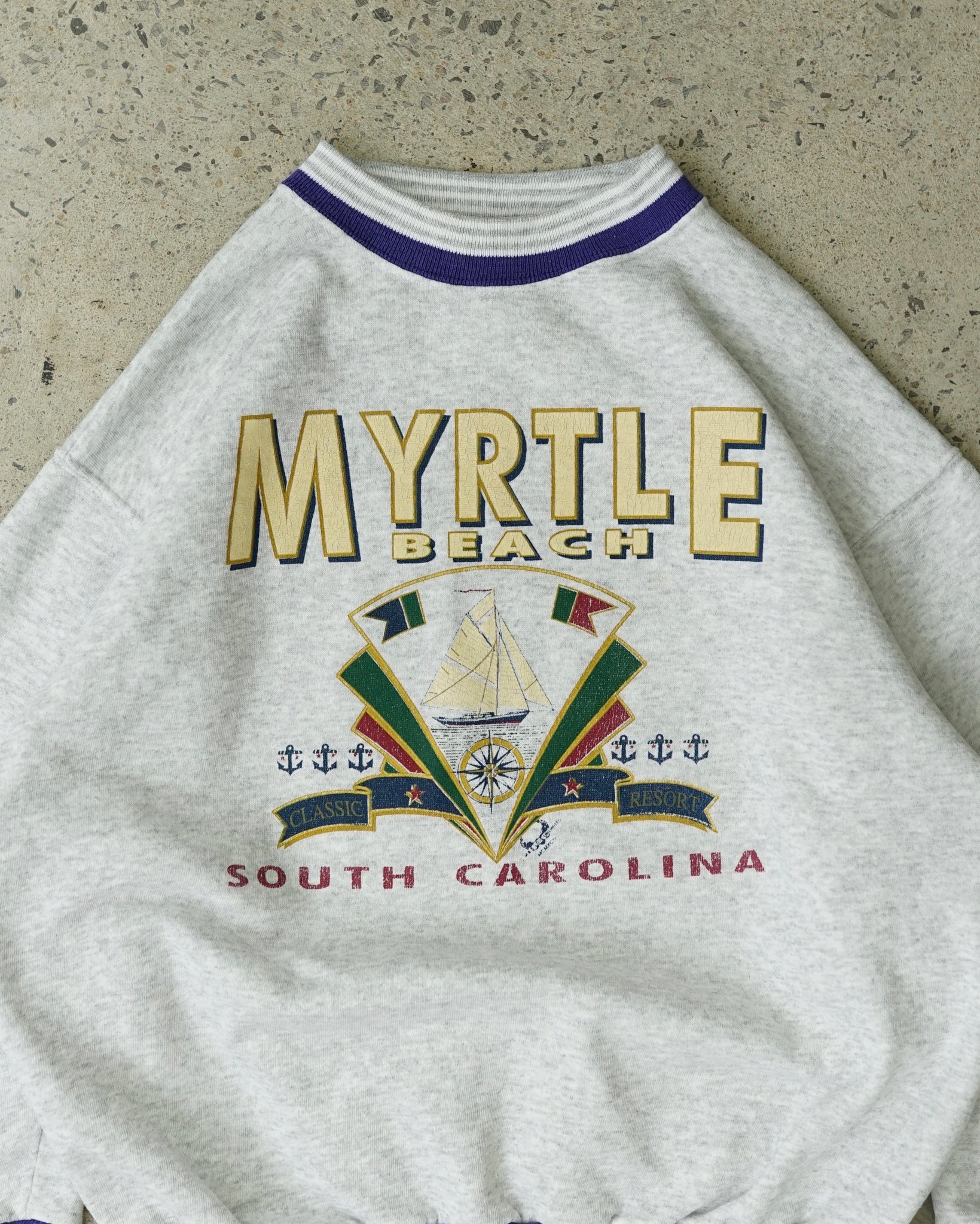 myrtle beach south carolina crewneck