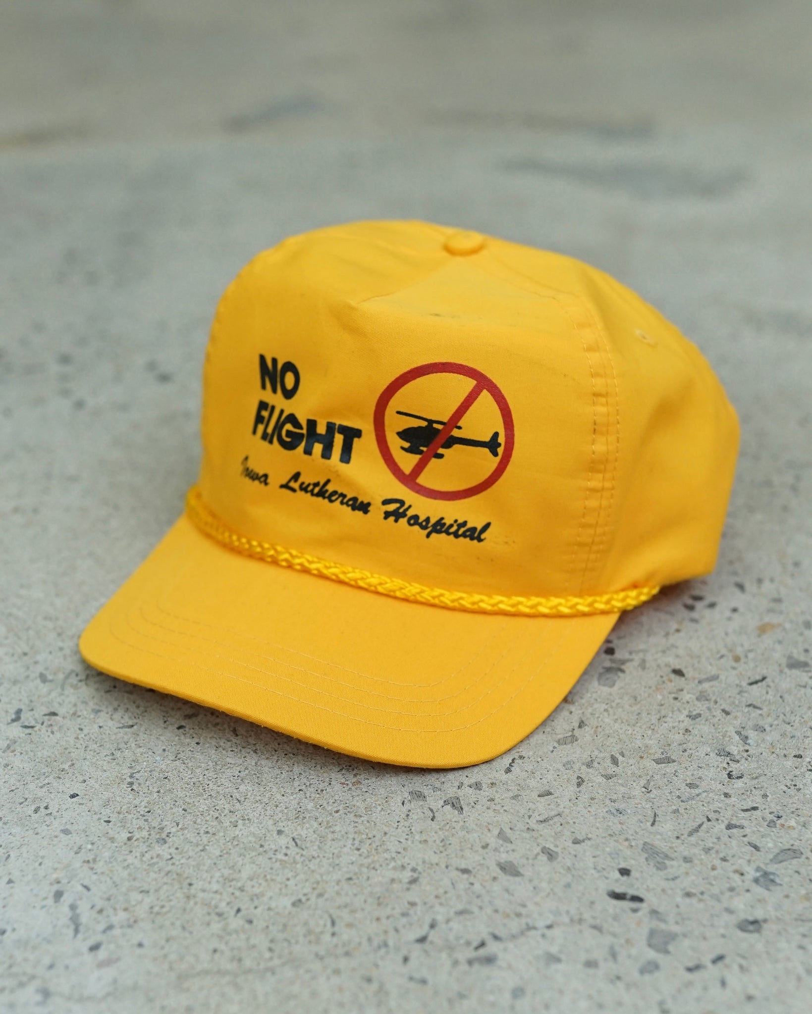 no flight strapback hat