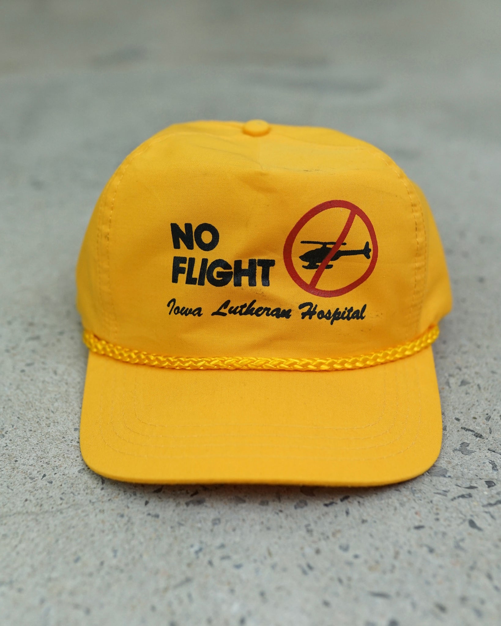 no flight strapback hat