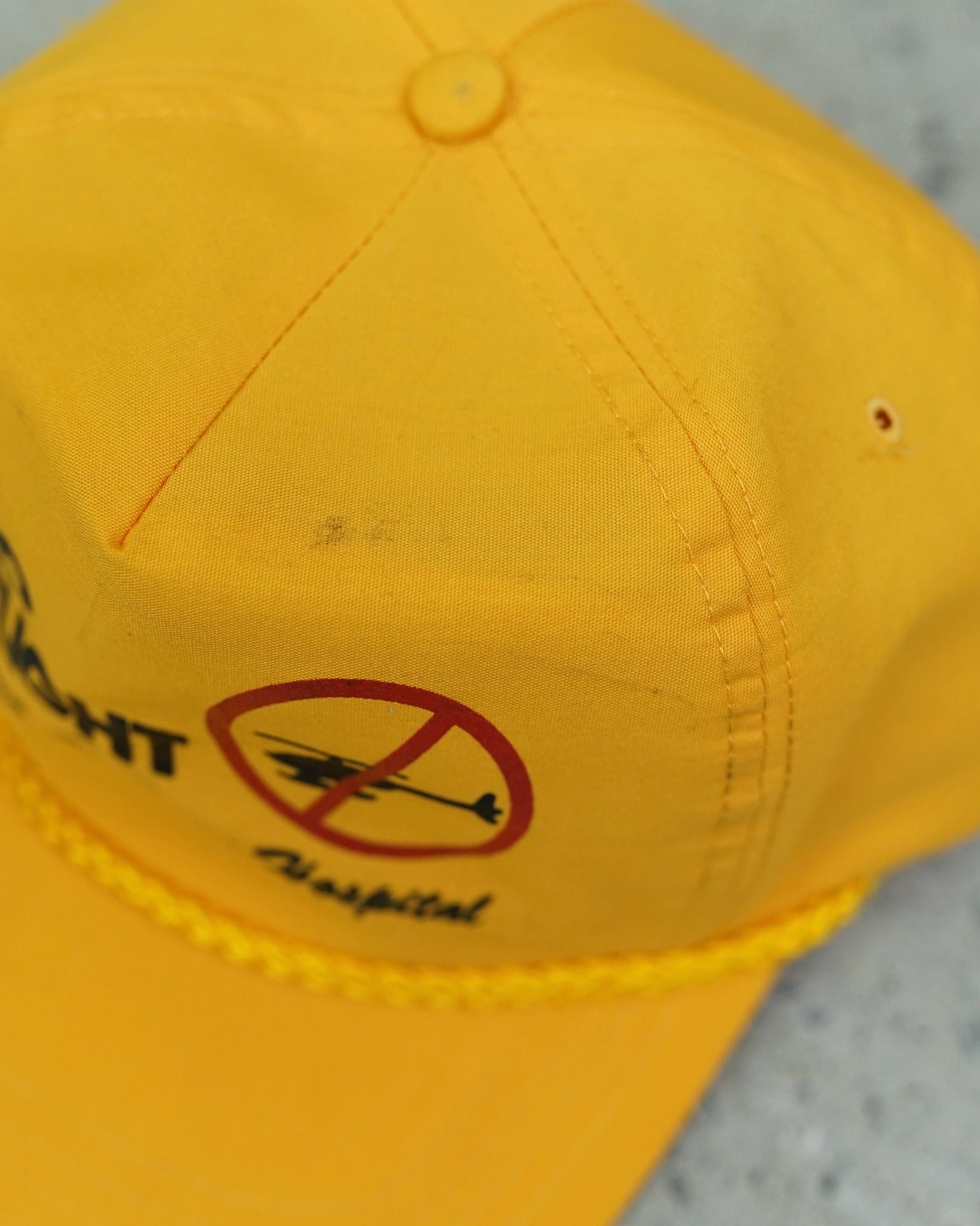 no flight strapback hat