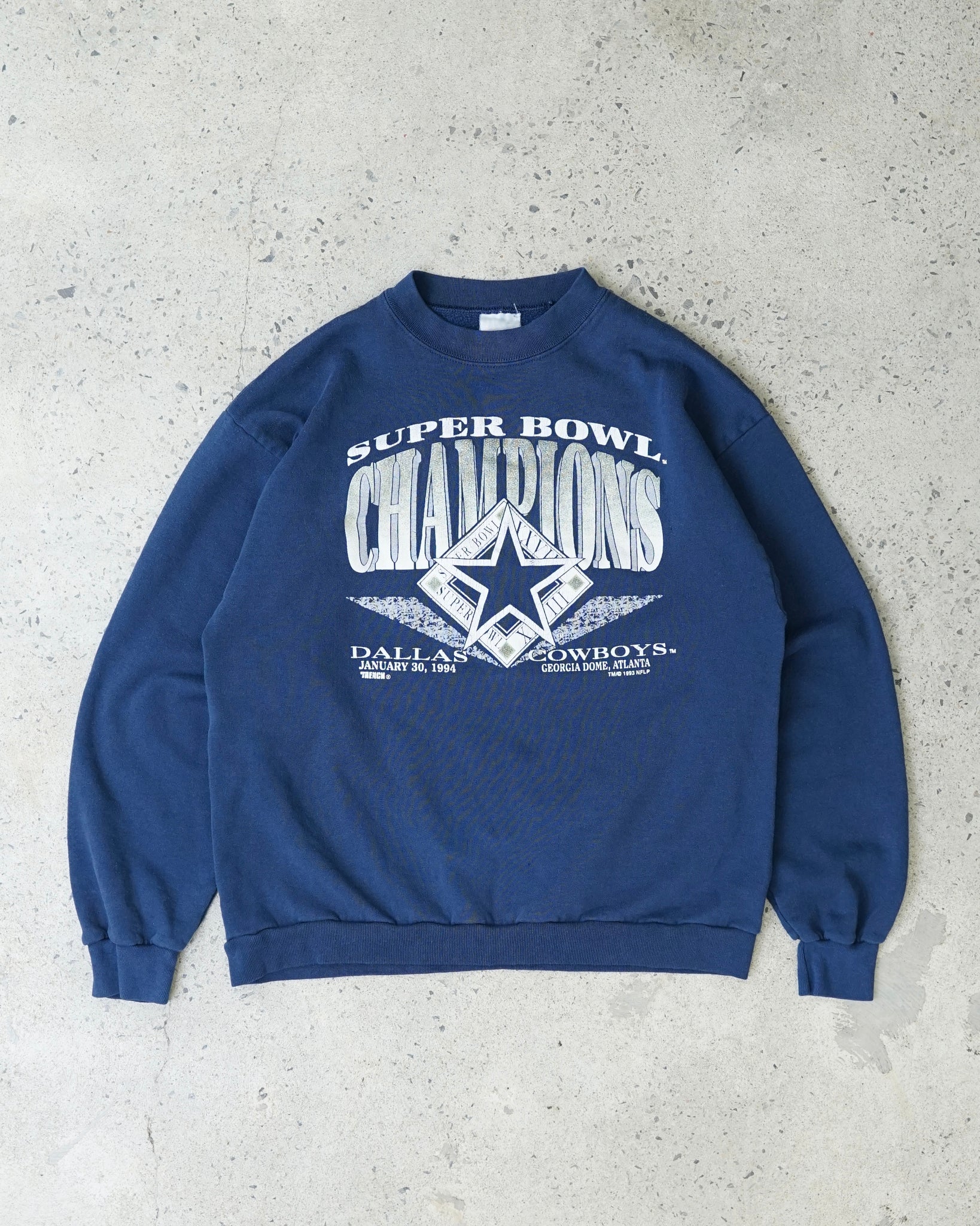 dallas cowboys super bowl champion 1994 crewneck