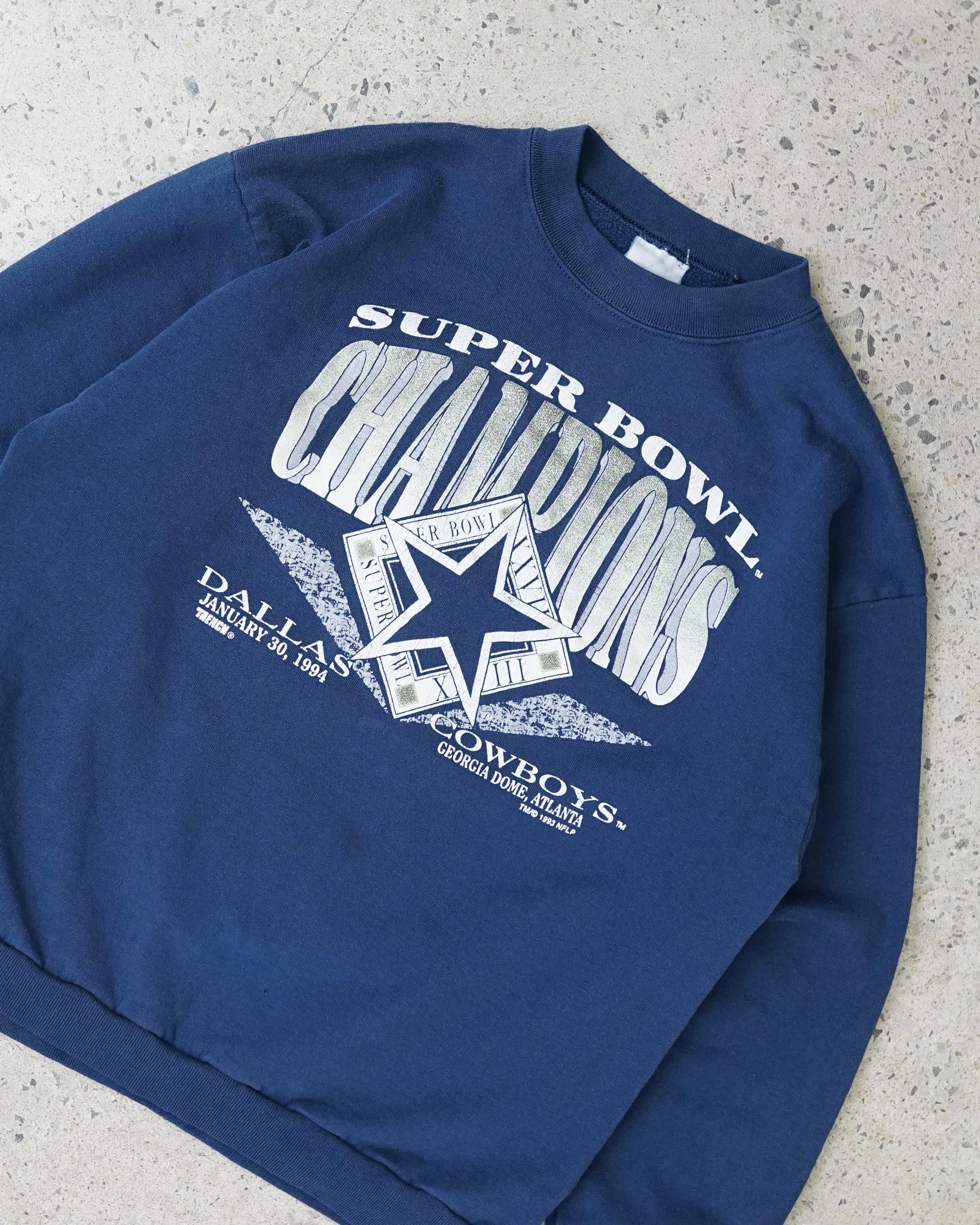 dallas cowboys super bowl champion 1994 crewneck