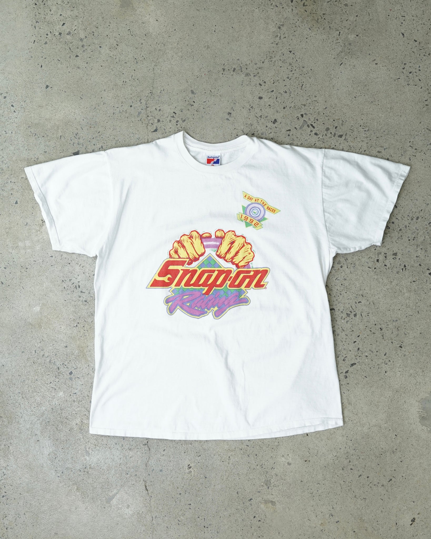 snap on racing 1992 t-shirt