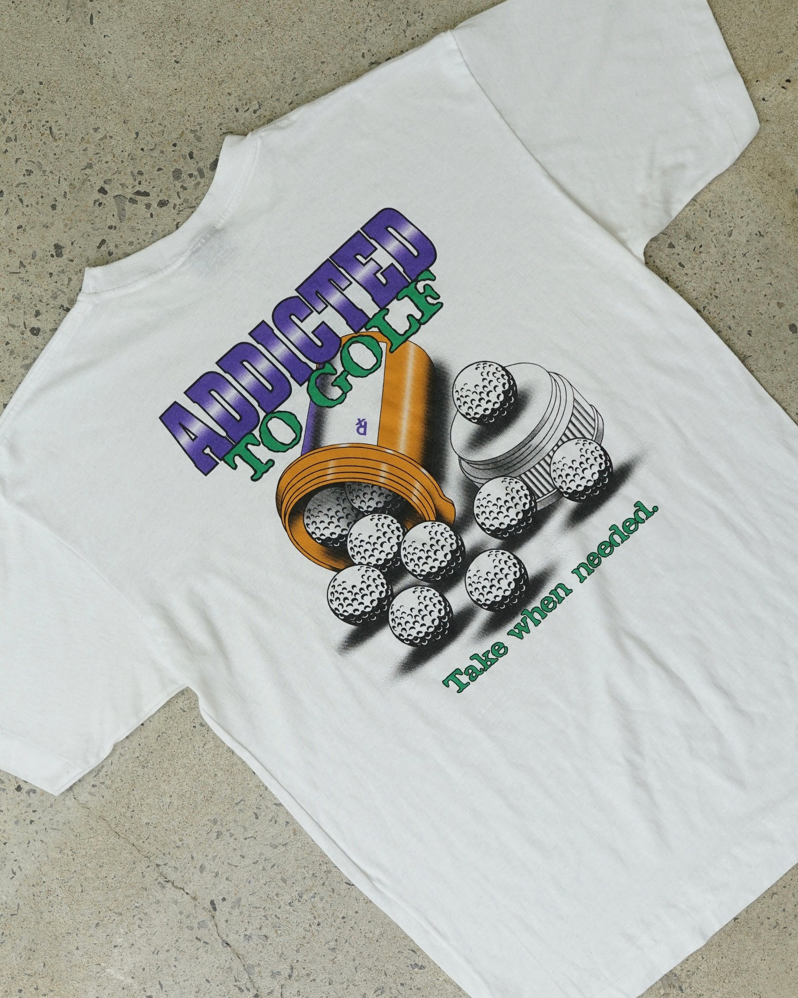 addicted to golf t-shirt