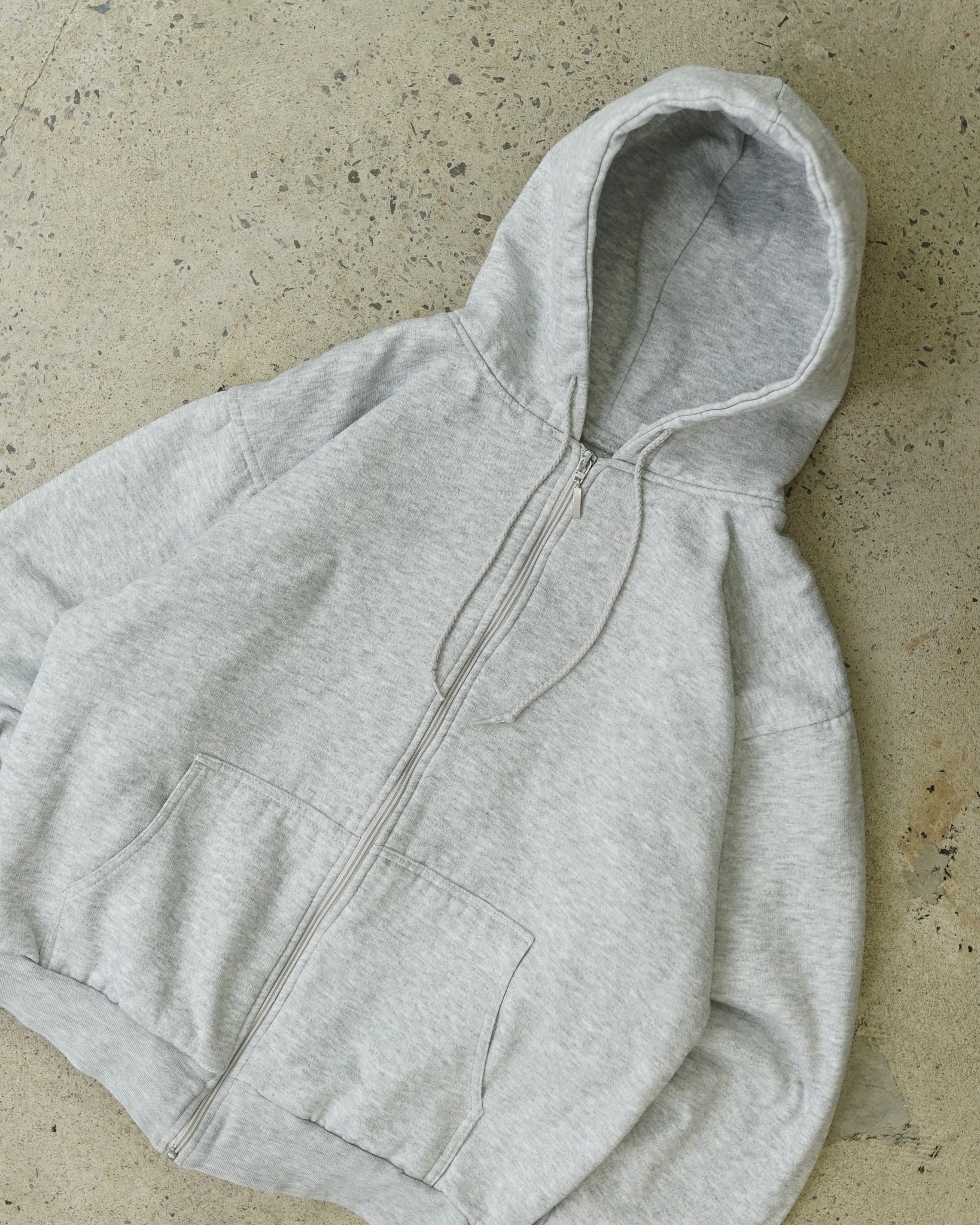 pluma heavyweight zip-up hoodie