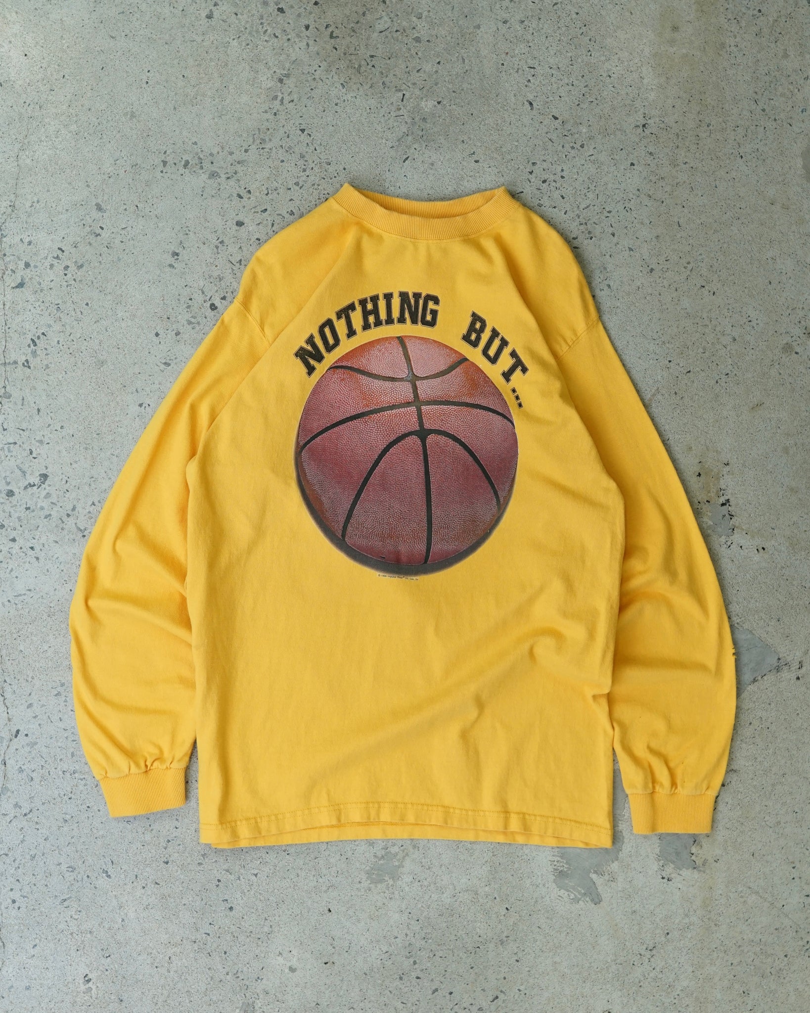 wu wear nothing but basketball longsleeve