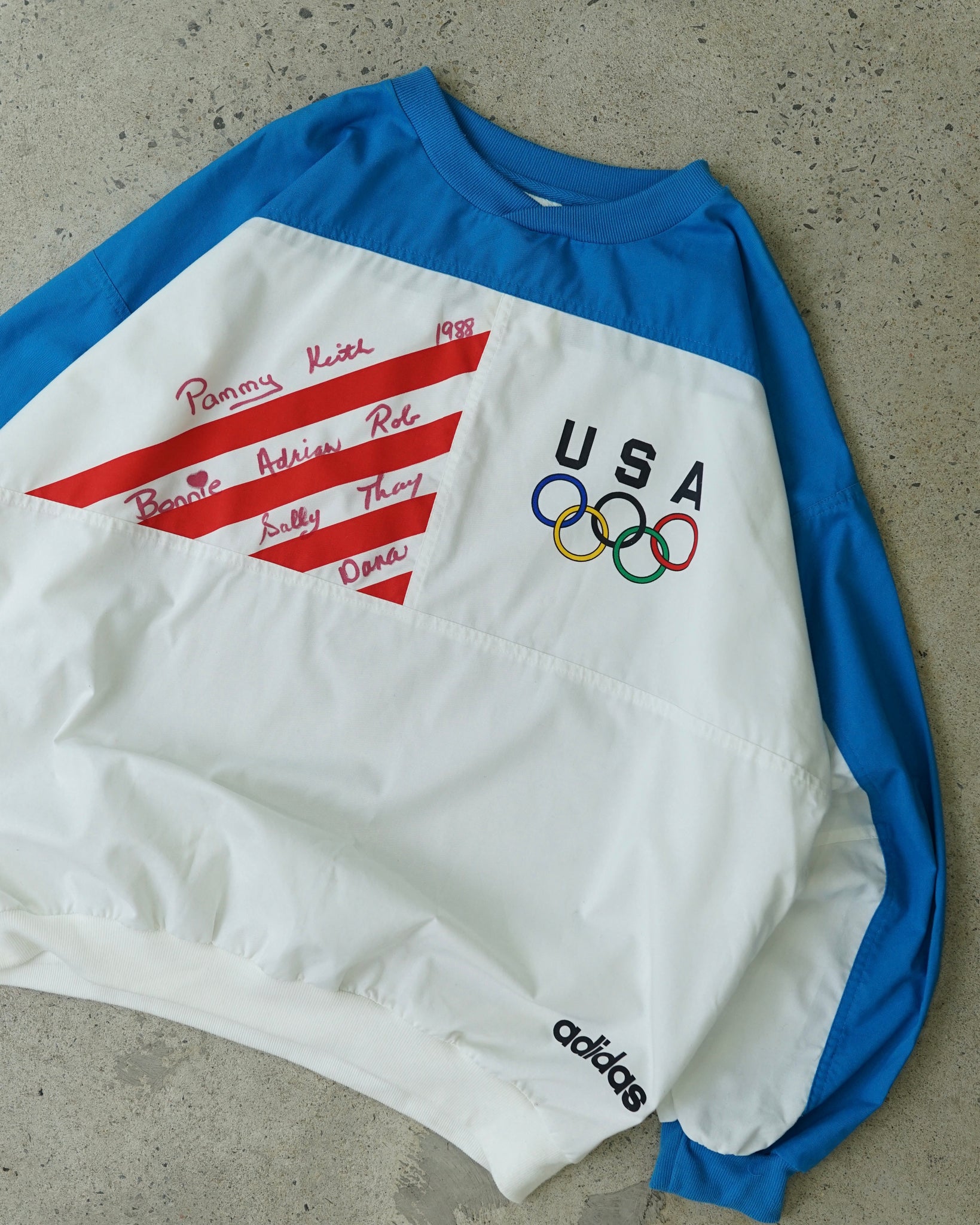 adidas usa olympics crewneck