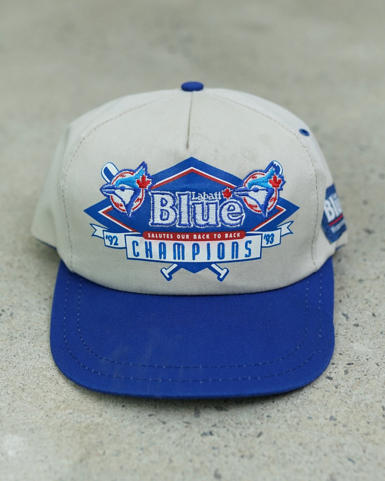 toronto blue jays labatt blue snapback hat