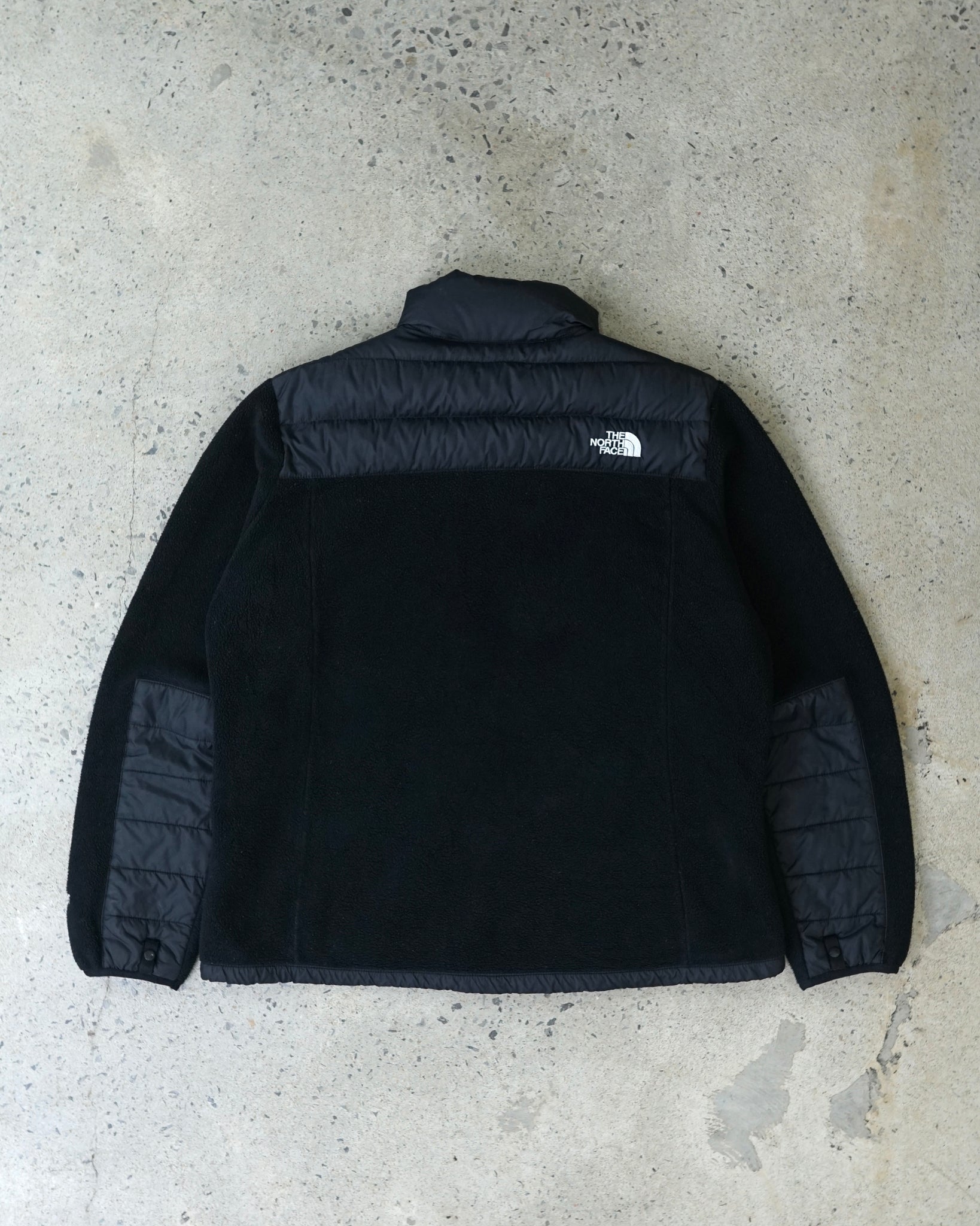 the north face denali puffer fleece