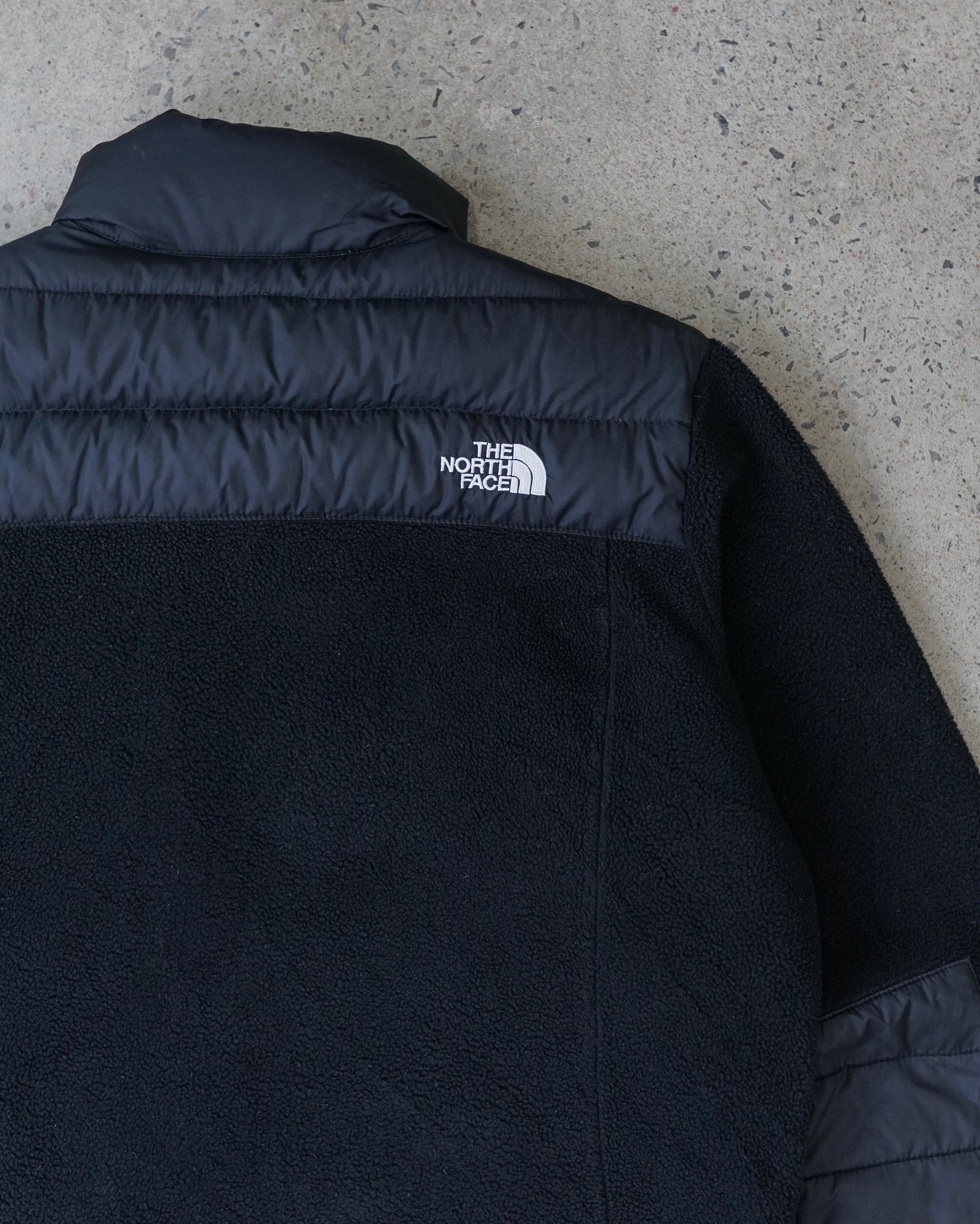 the north face denali puffer fleece