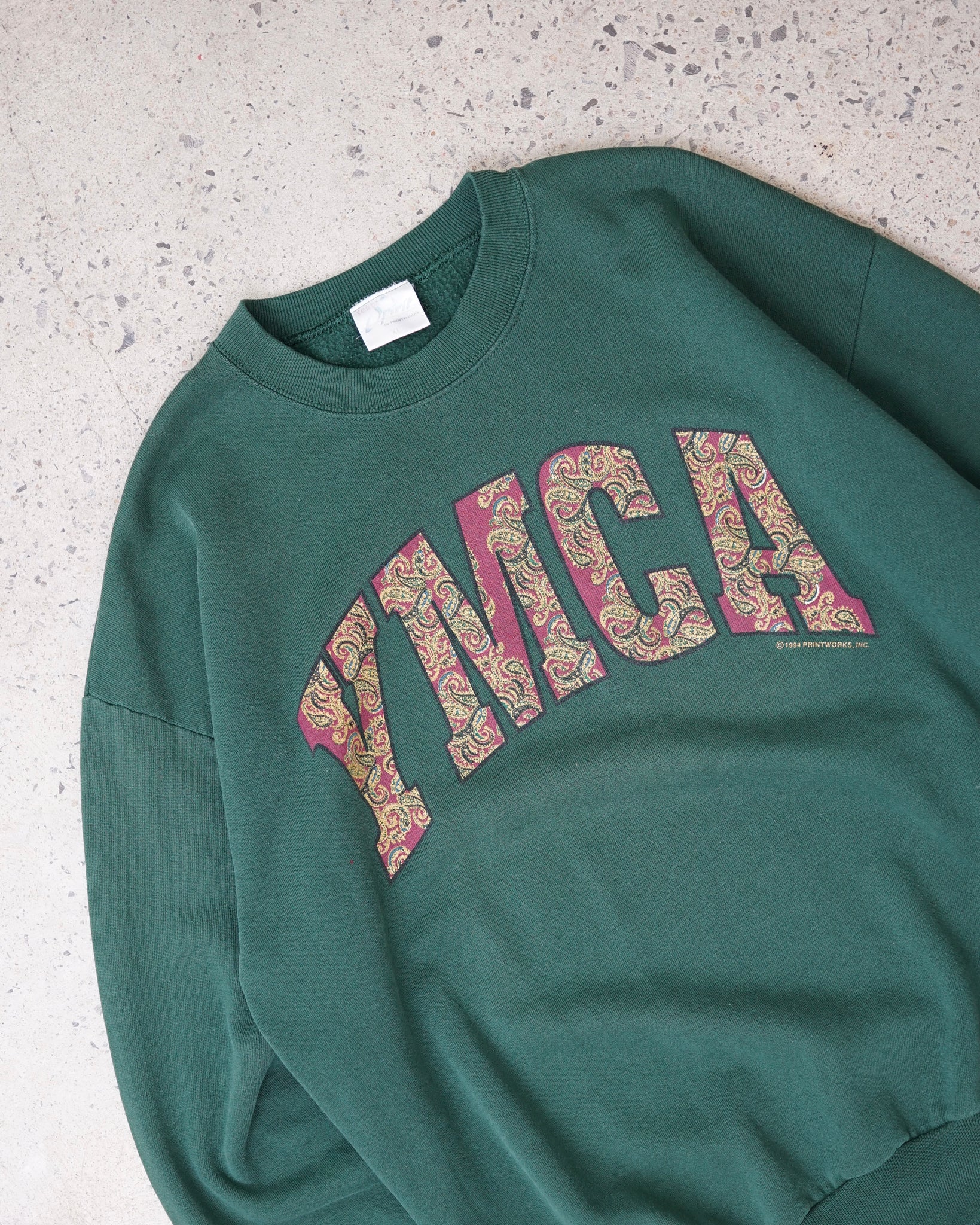 ymca vintage crewneck - large