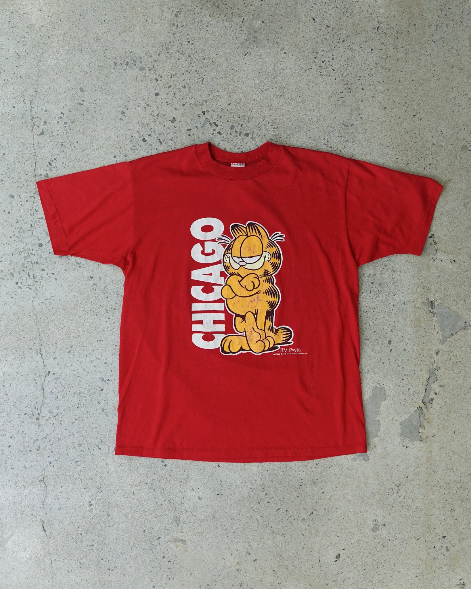 garfield chicago vintage t-shirt