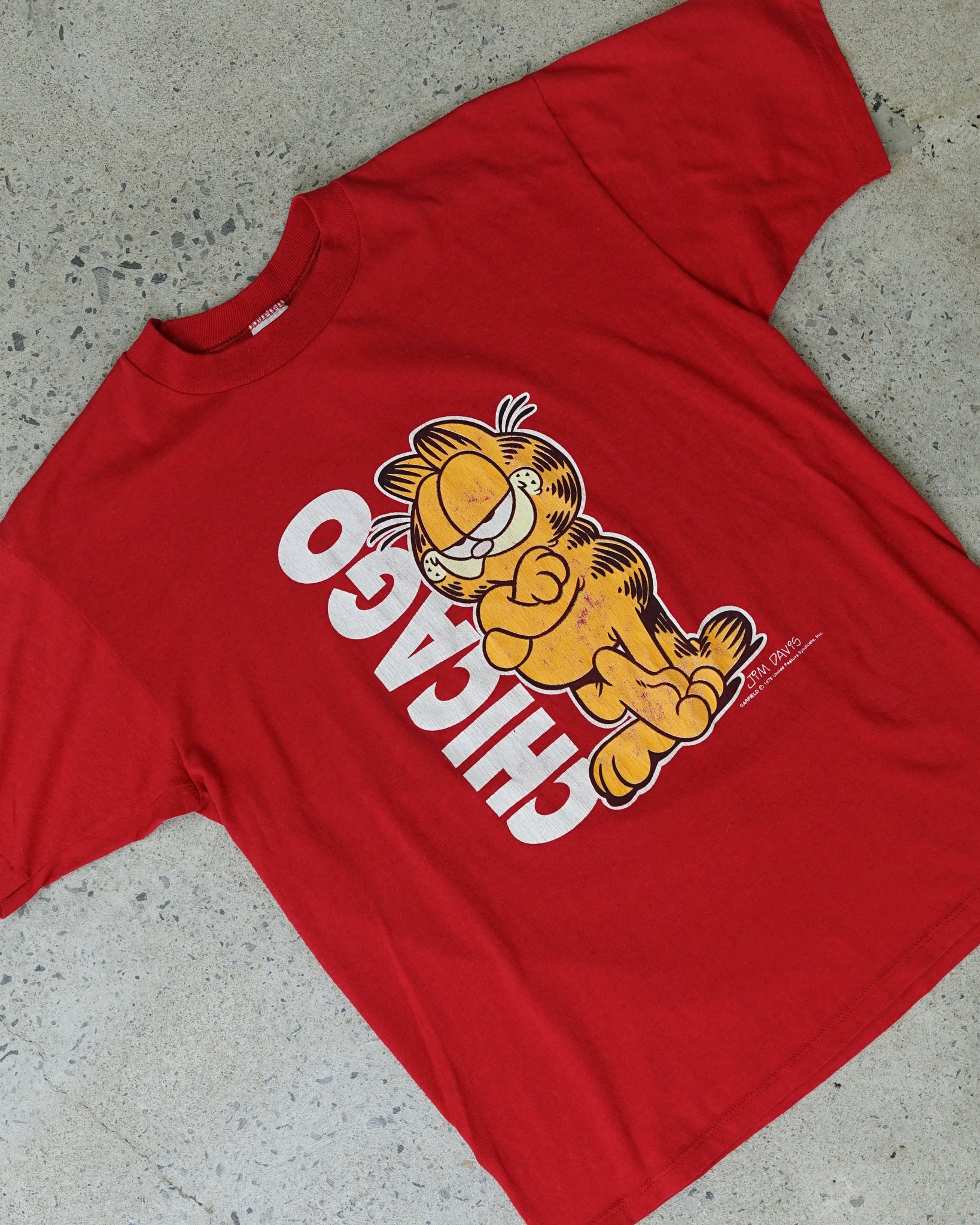 garfield chicago vintage t-shirt