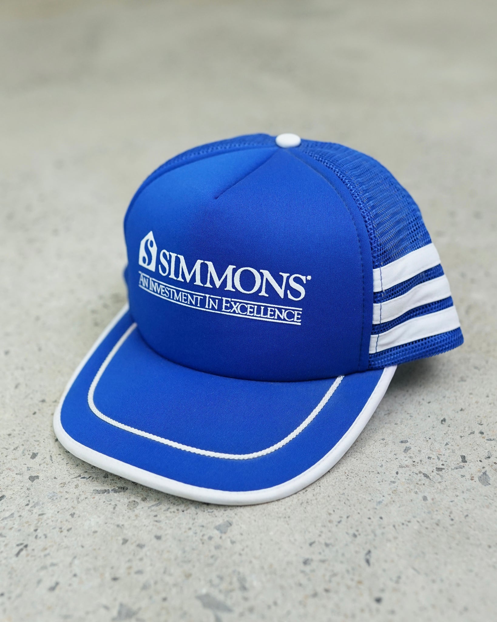 simmons trucker hat