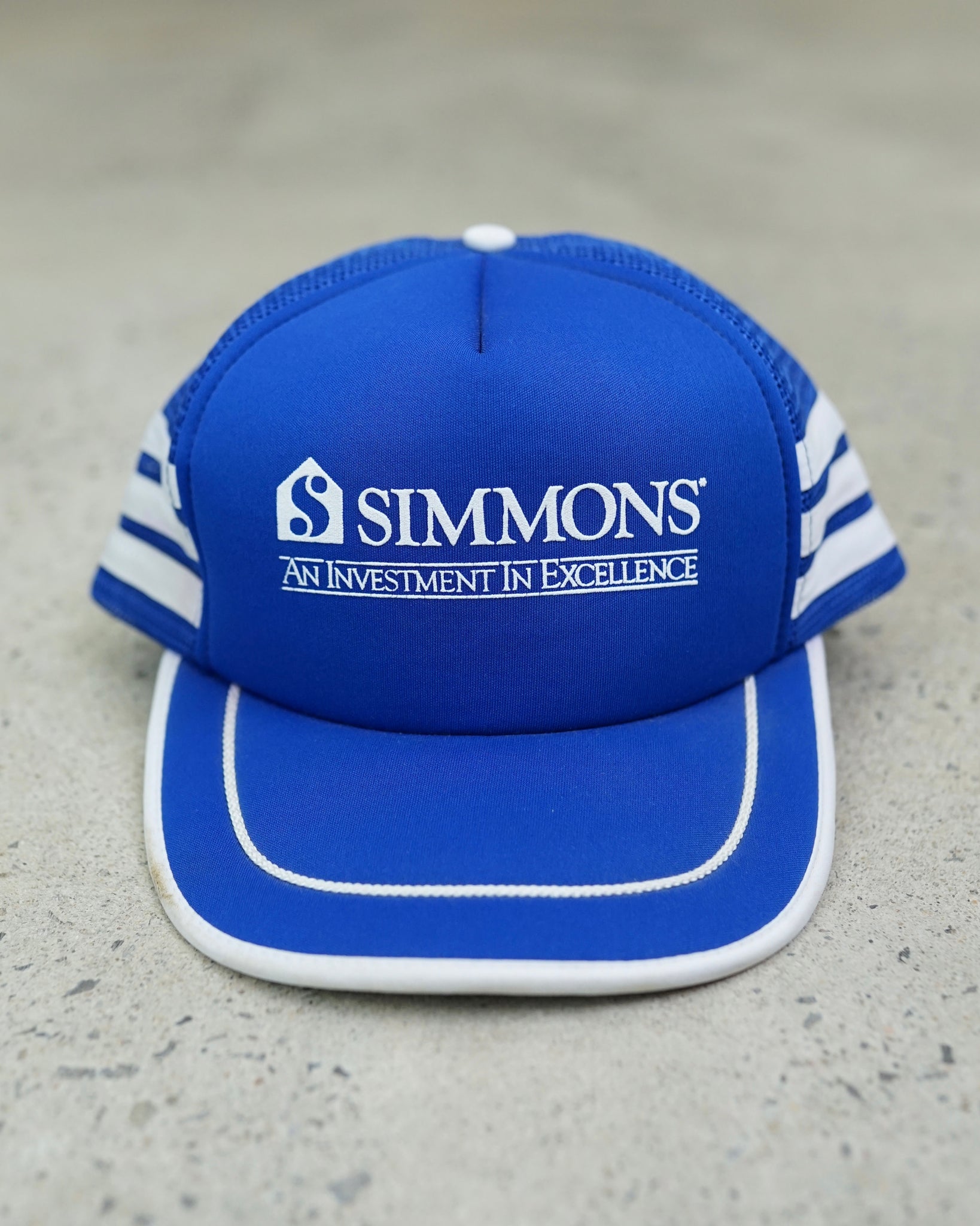 simmons trucker hat