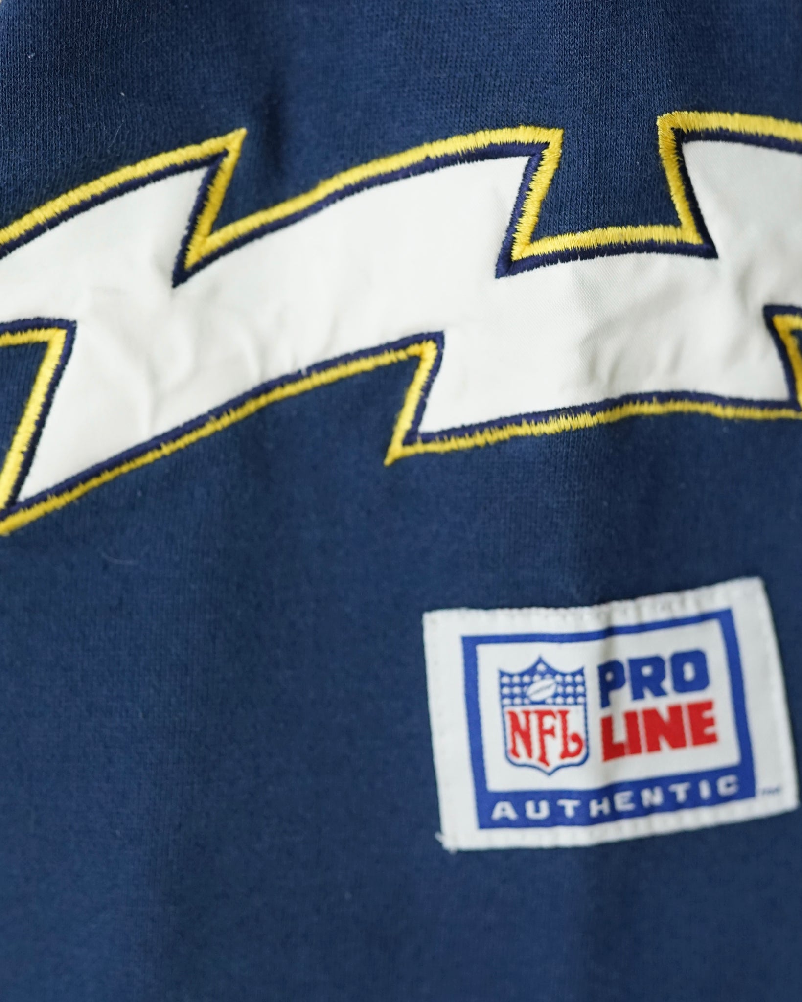 los angeles chargers starter crewneck