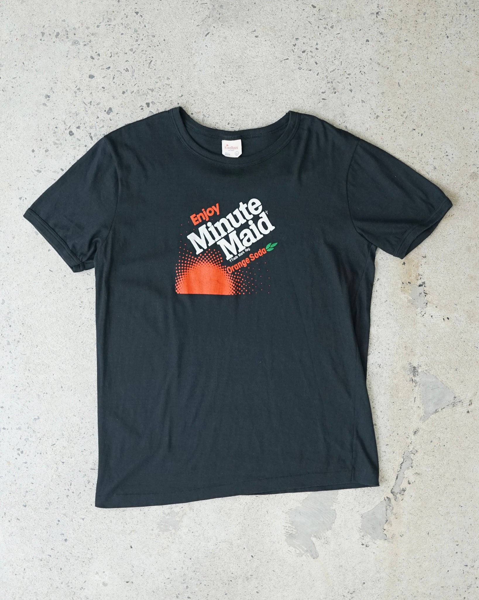 enjoy minute maid orange soda t-shirt