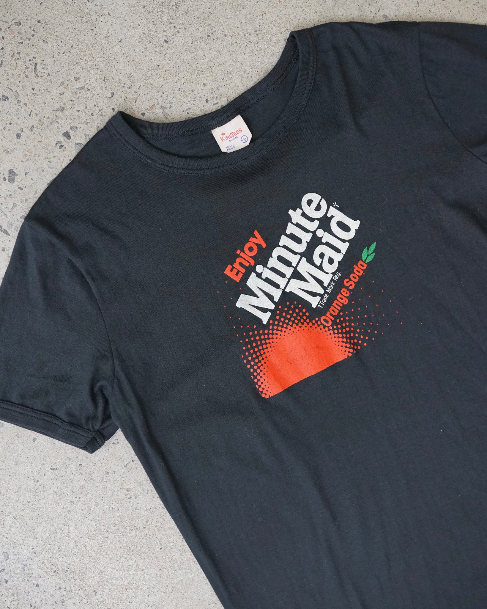 enjoy minute maid orange soda t-shirt