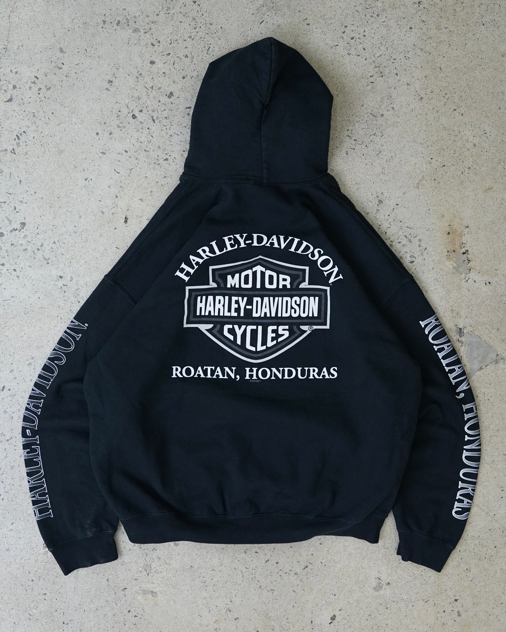harley davidson roatan honduras hoodie
