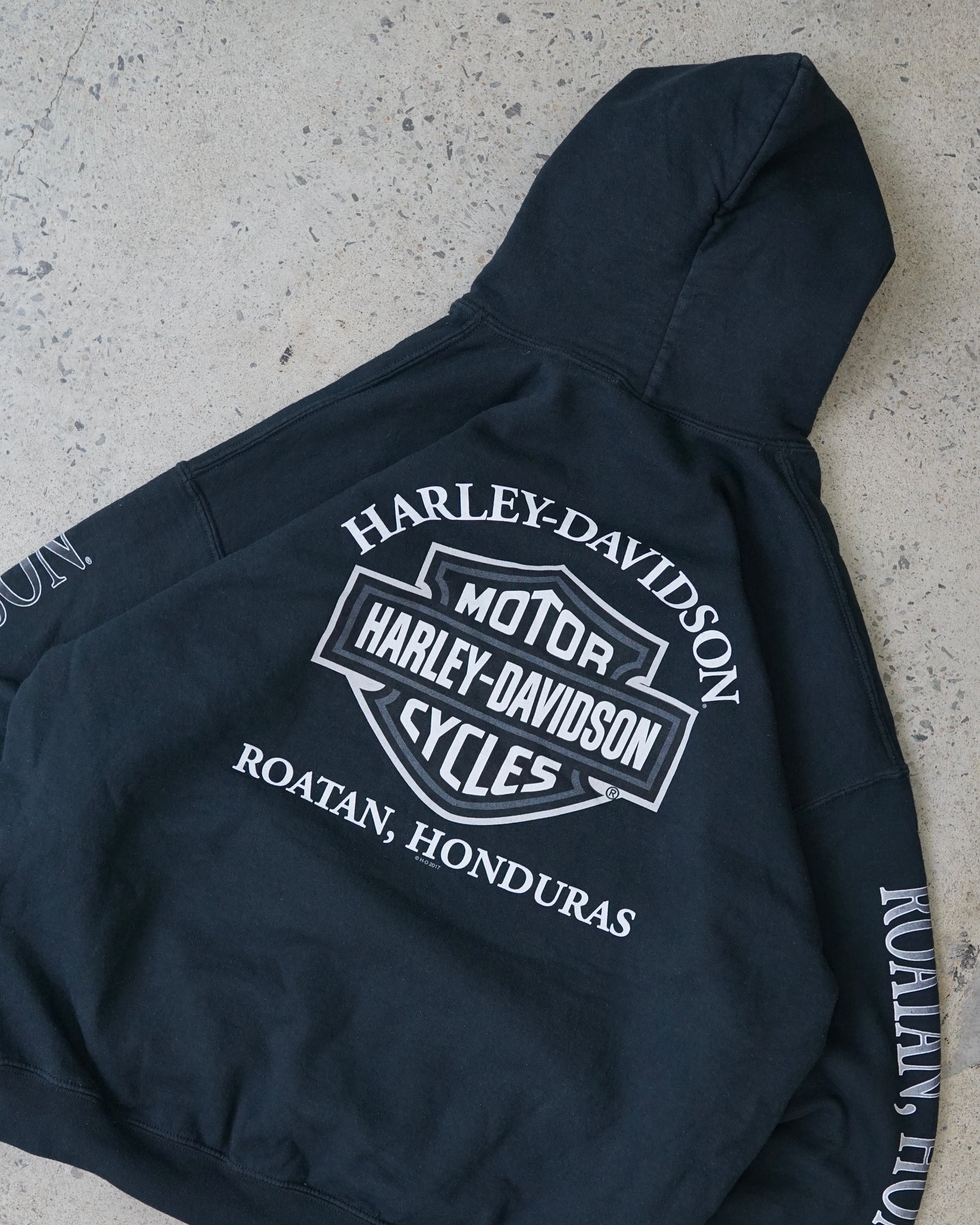 harley davidson roatan honduras hoodie