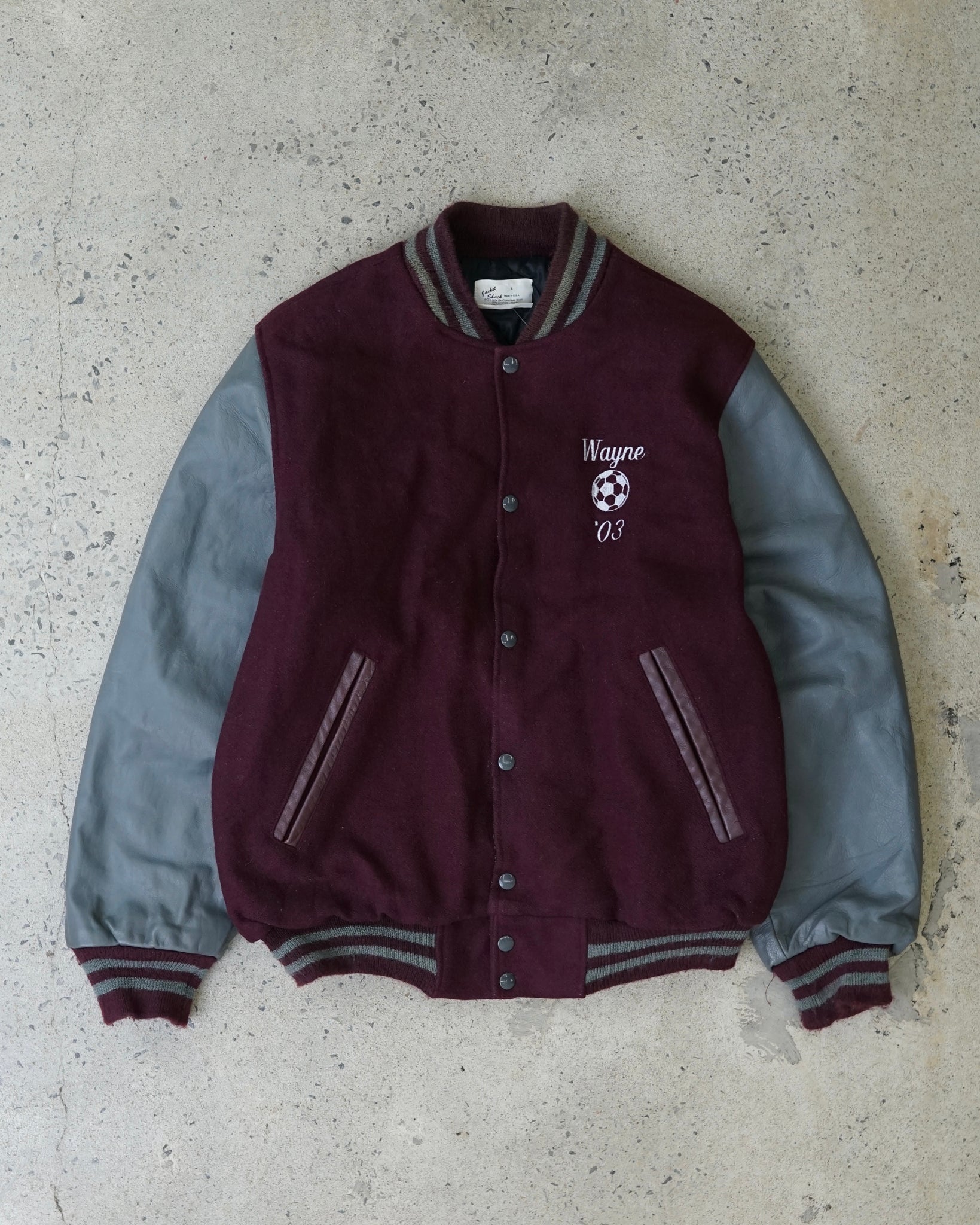 ambridge soccer varsity jacket