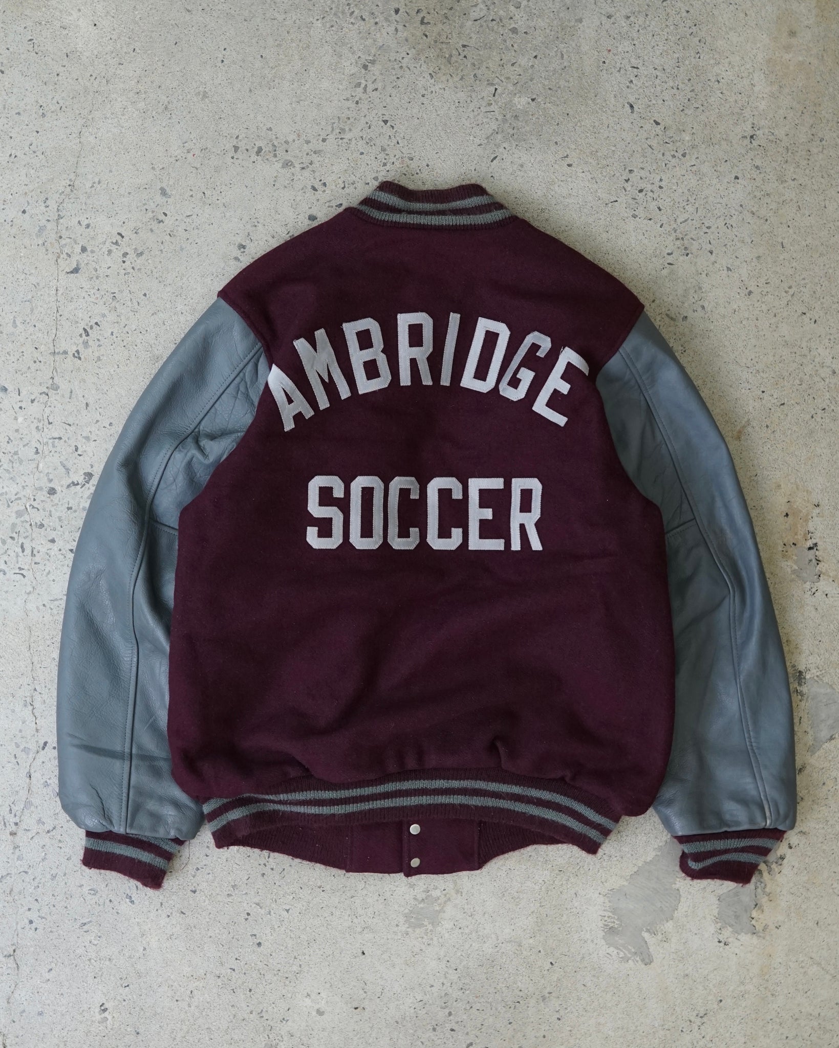 ambridge soccer varsity jacket