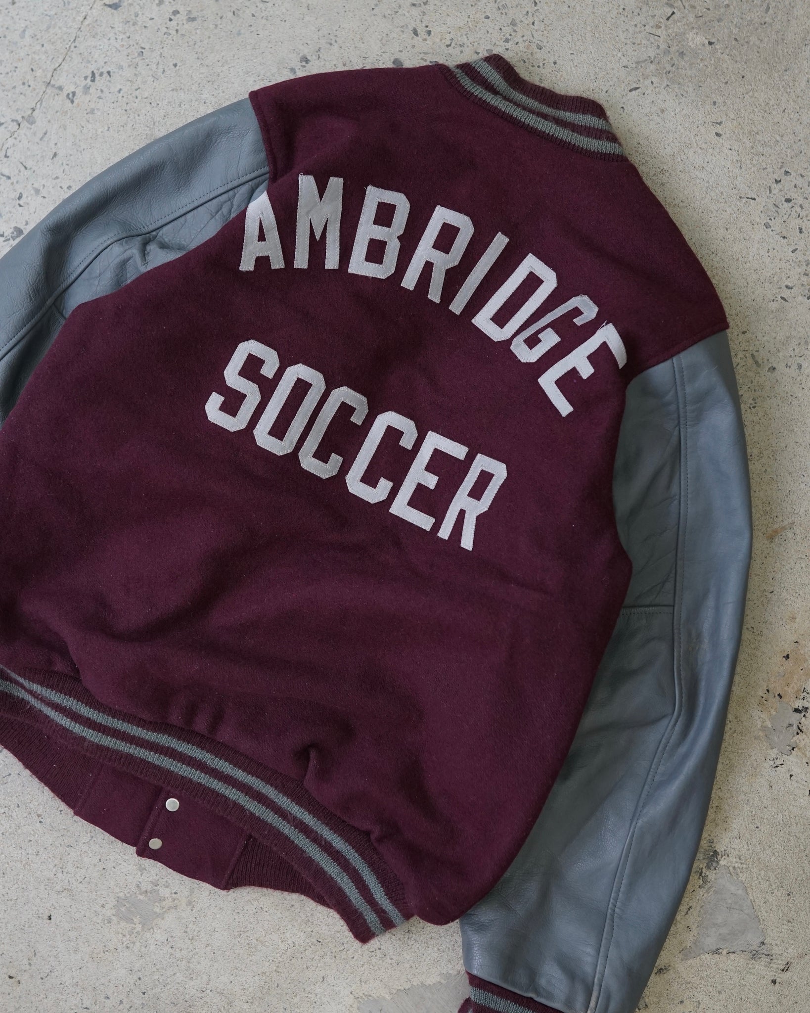 ambridge soccer varsity jacket