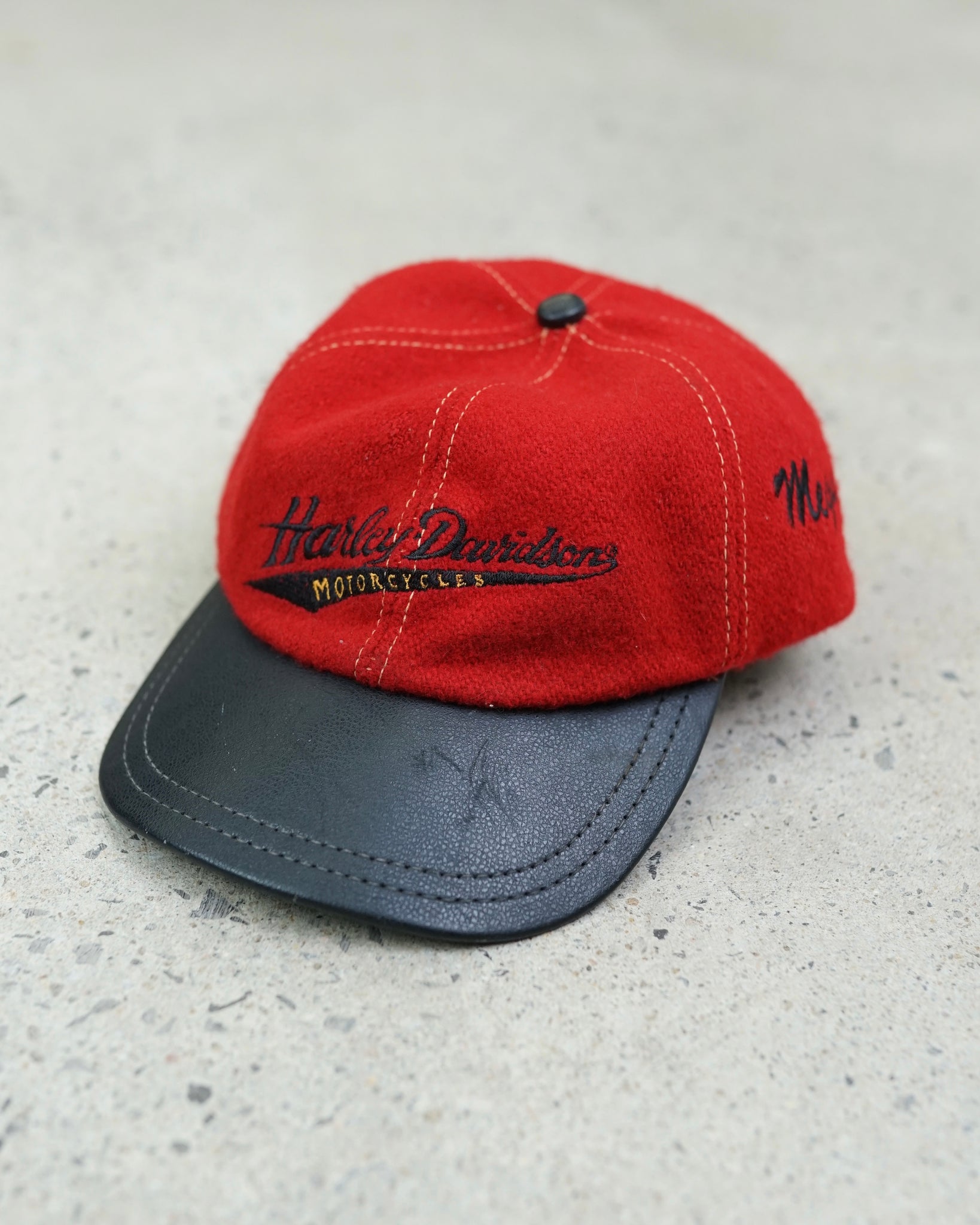 harley davidson strapback hat