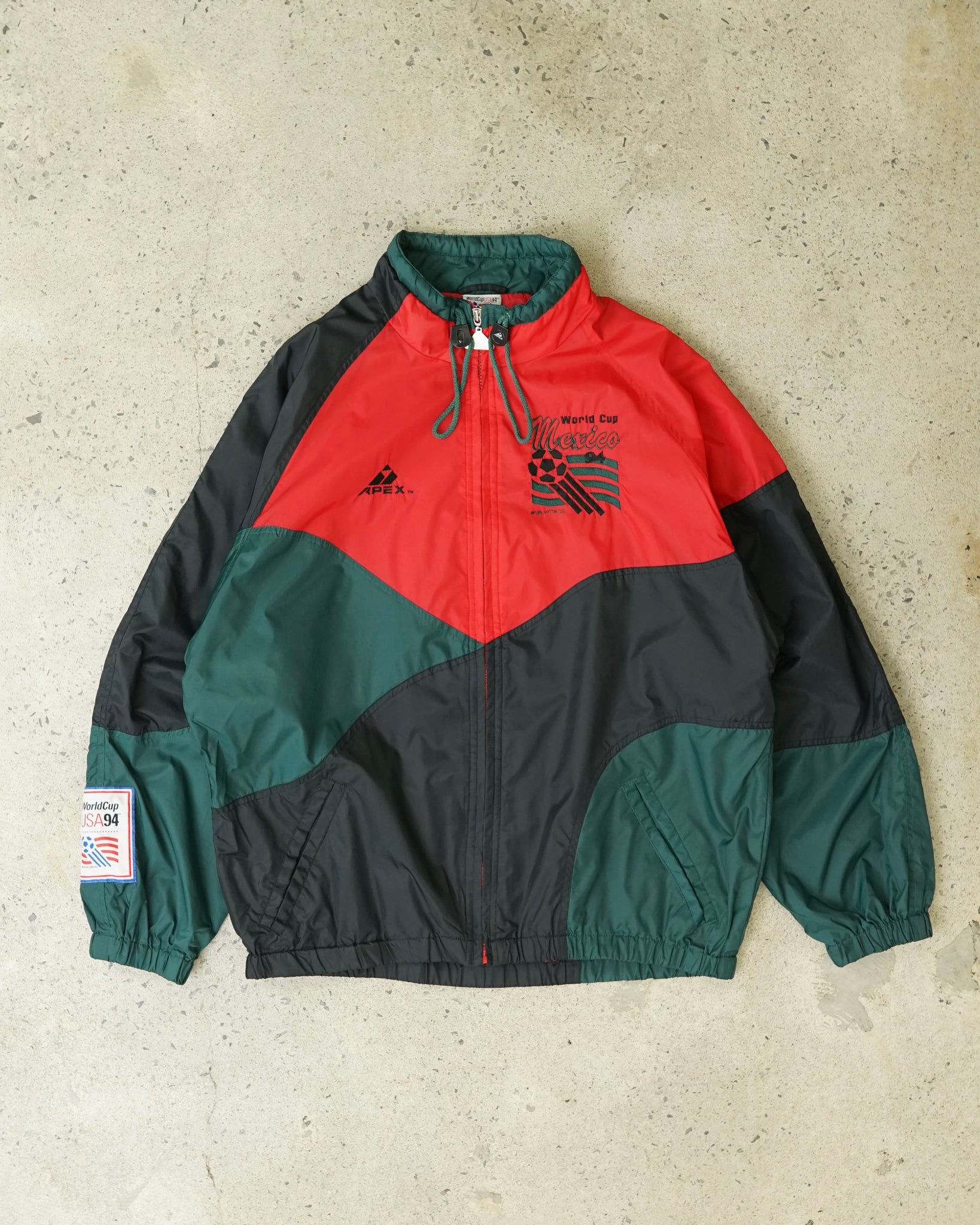 apex world cup mexico 1994 windbreaker