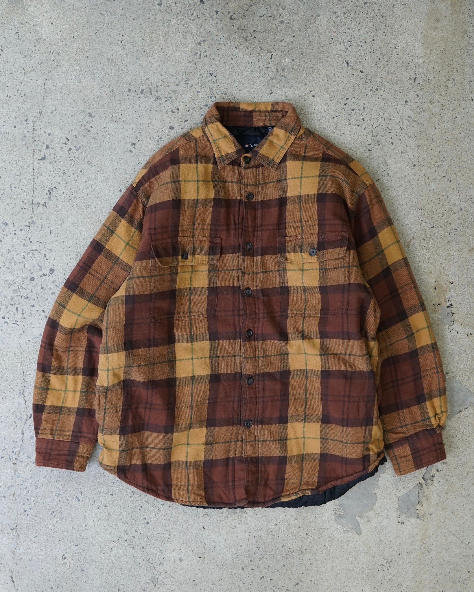 puritan puffer flannel