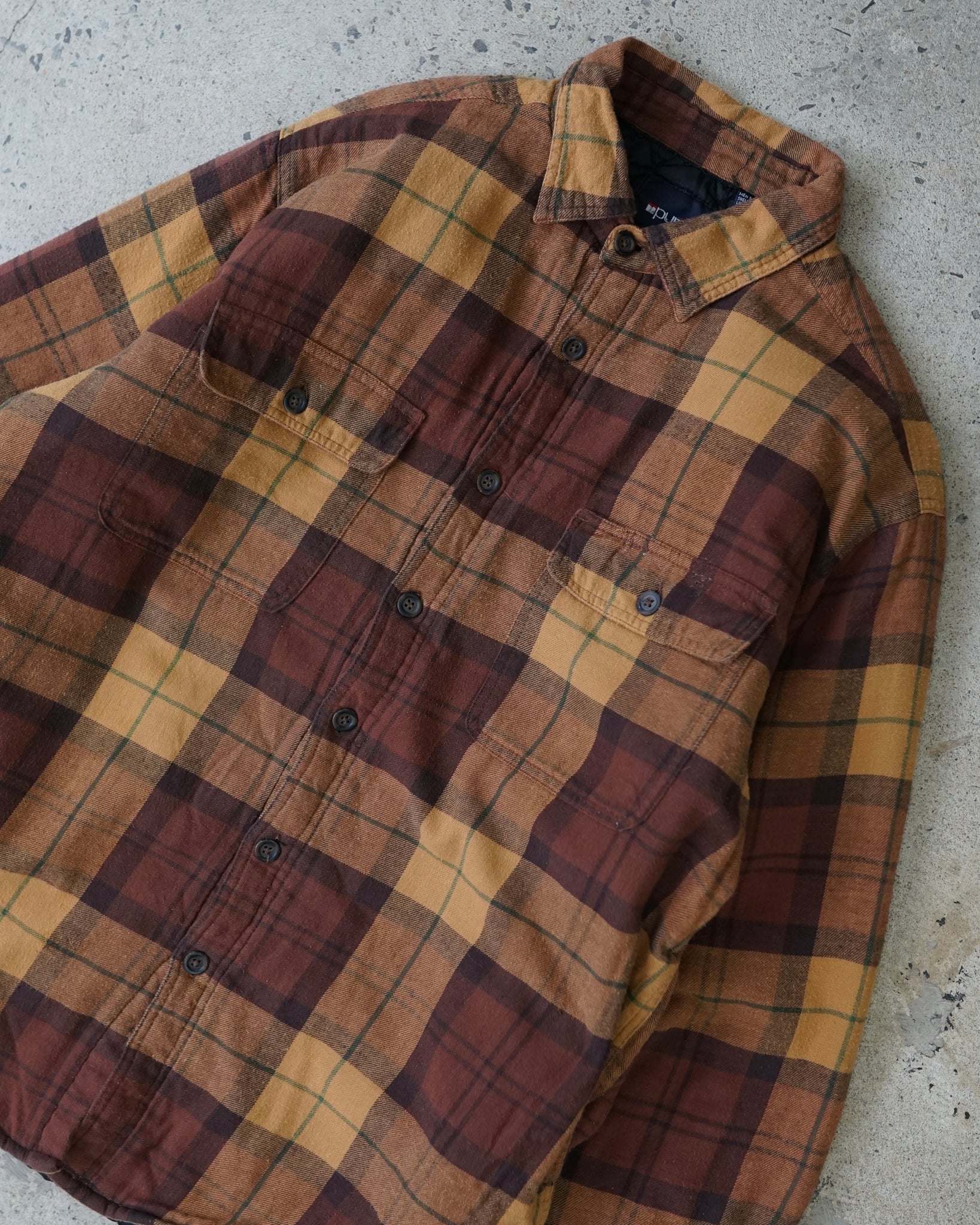 puritan puffer flannel